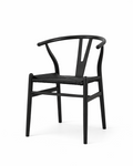 Yorik Black Wood Dining Chair