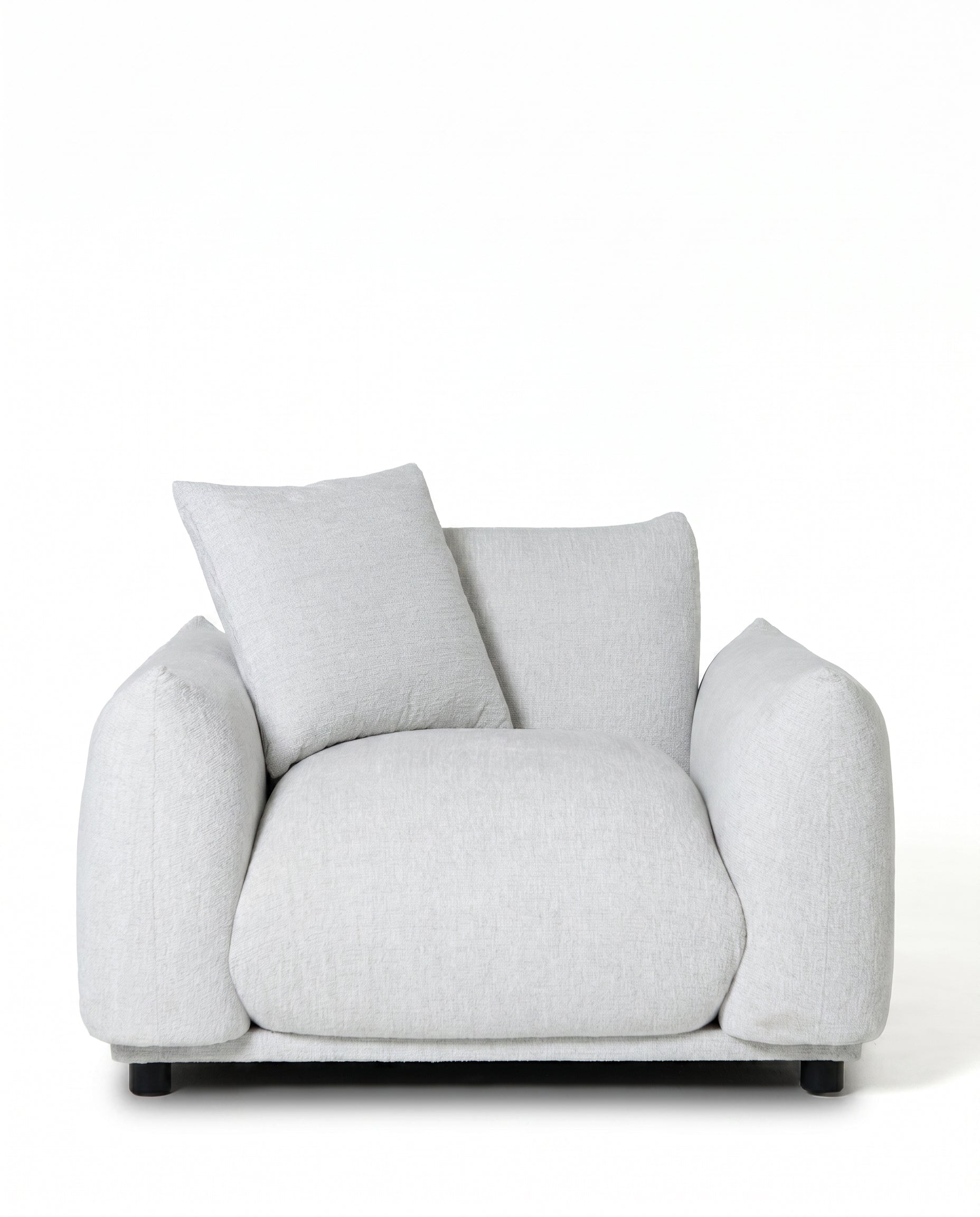 Alannah Grey Boucle Sofa Chair
