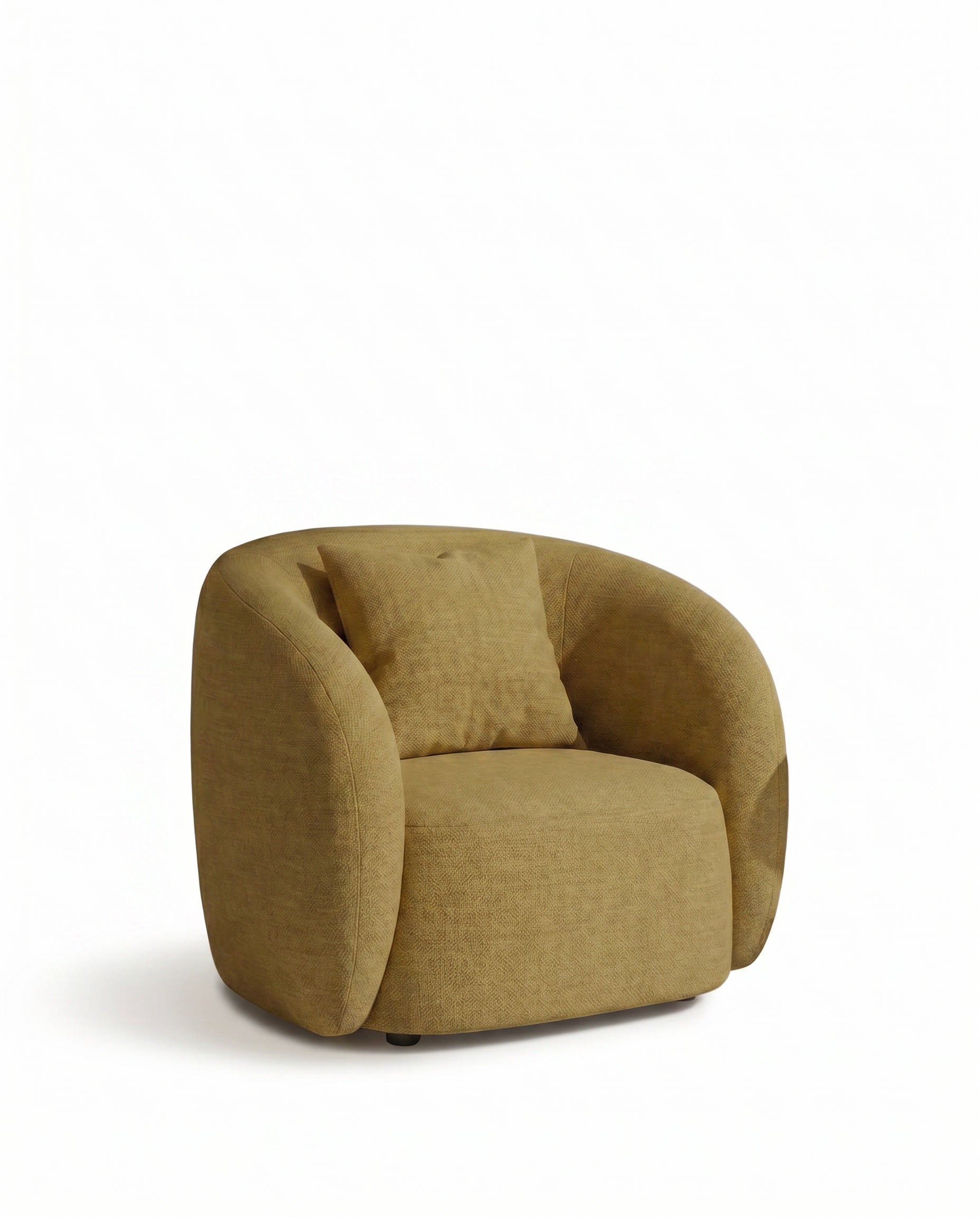 Amanti Mustard Yellow Lounge Sofa Chair