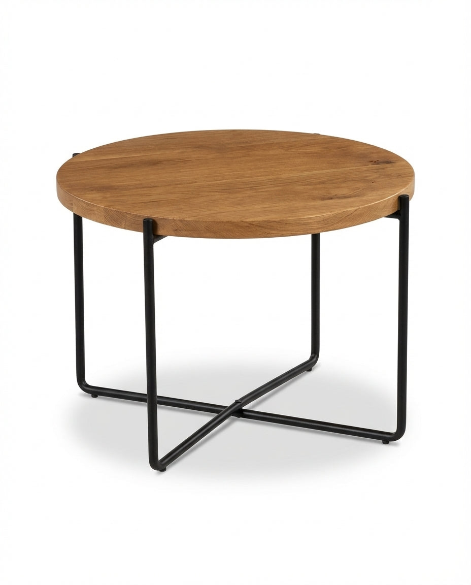 Aragon Natural Wood Outdoor Side Table