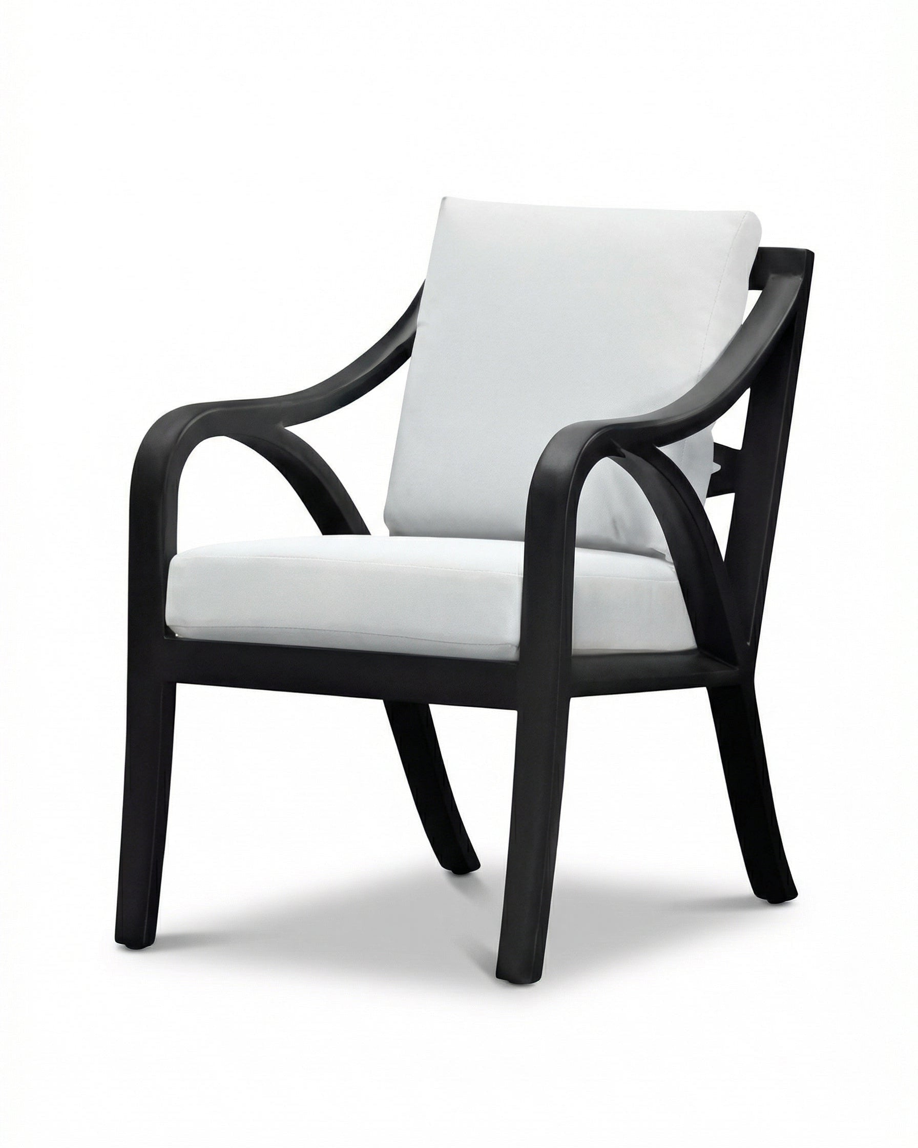 Atlanta Black Outdoor Dining Chair