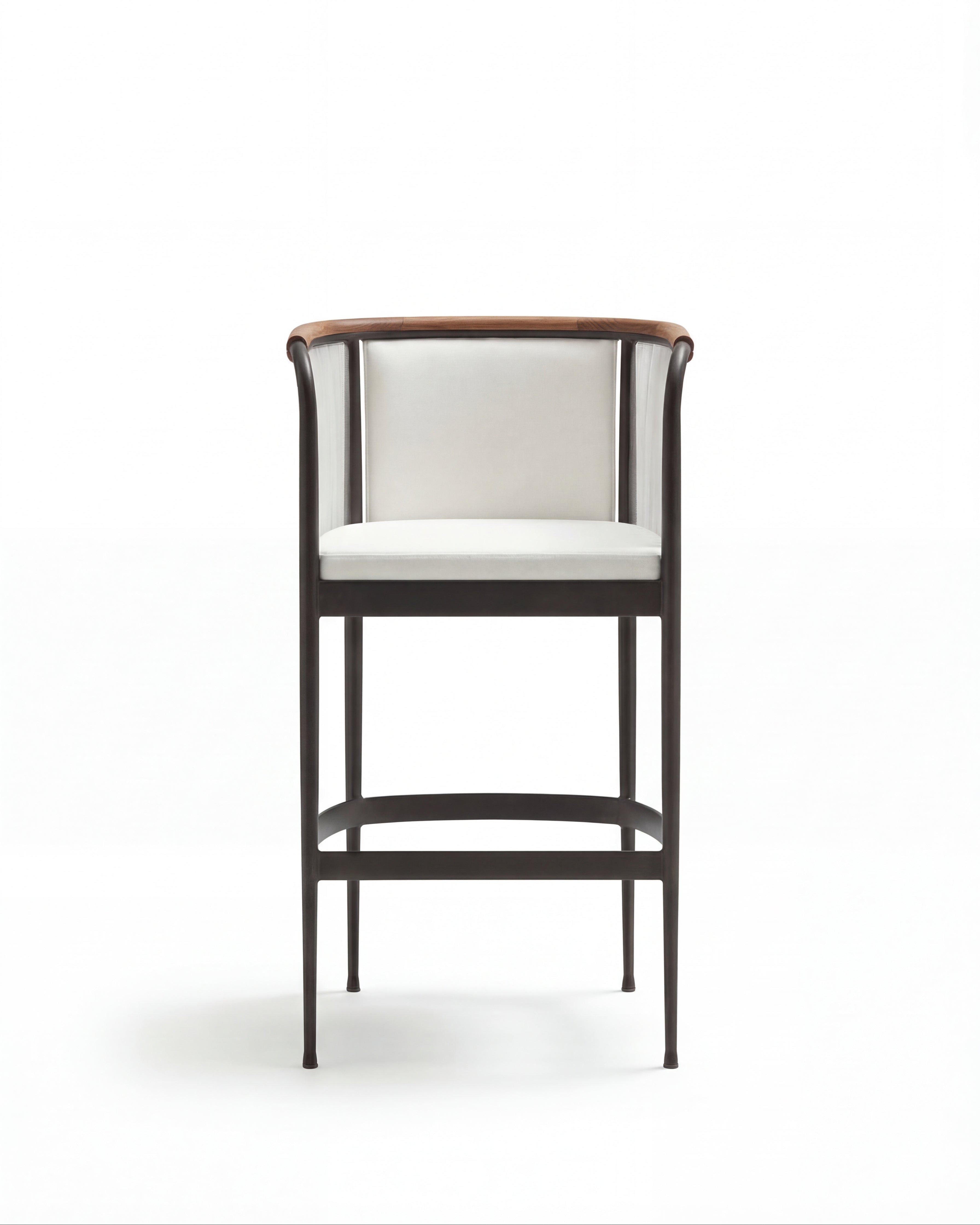 Augusta Black Outdoor Bar Chair