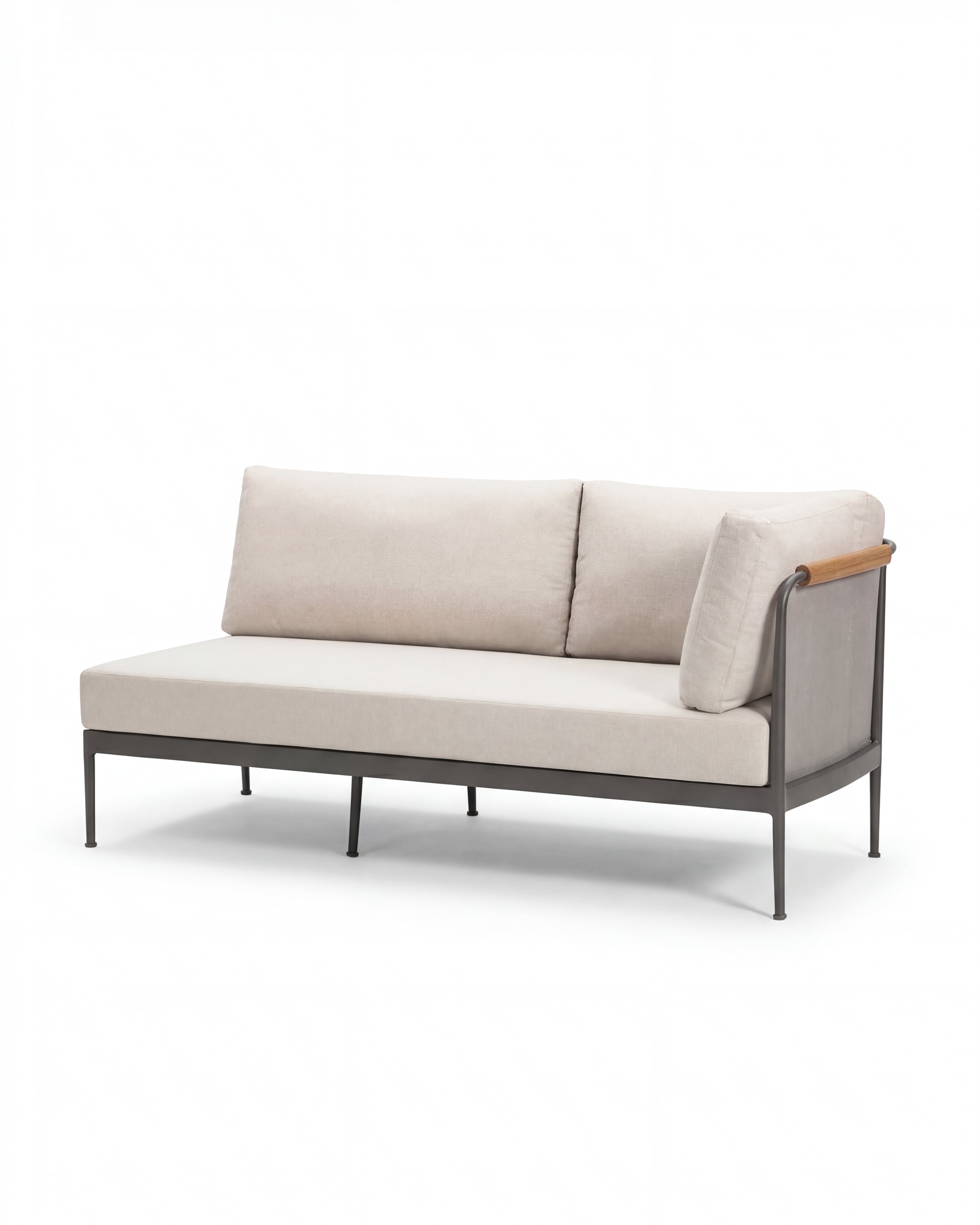 Augusta LAF Dark Grey Outdoor 3 Seater