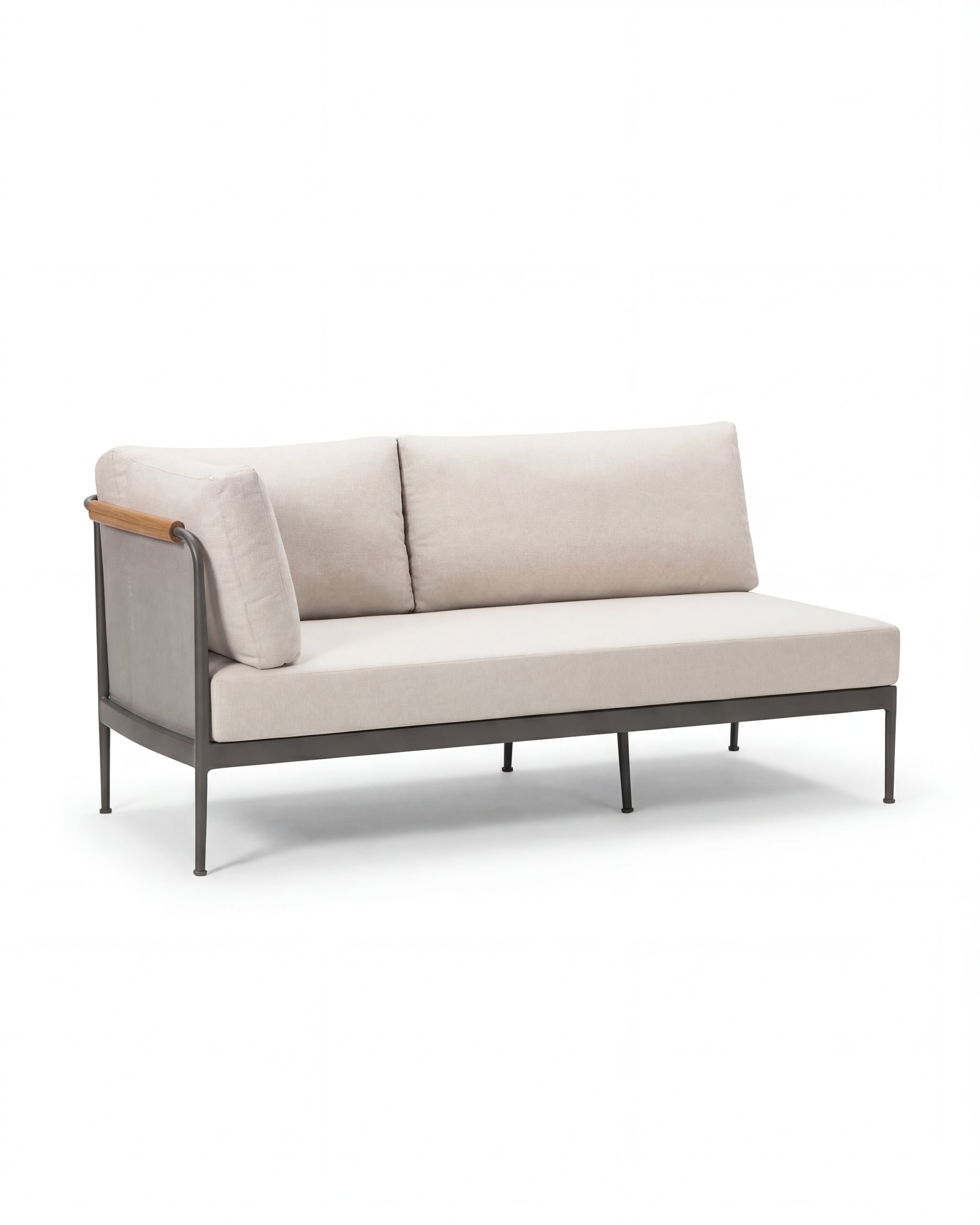 Augusta LAF Dark Grey Outdoor 3 Seater