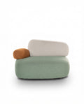 Branka Sage Ember Boucle Left & Right Facing Sofa Chair