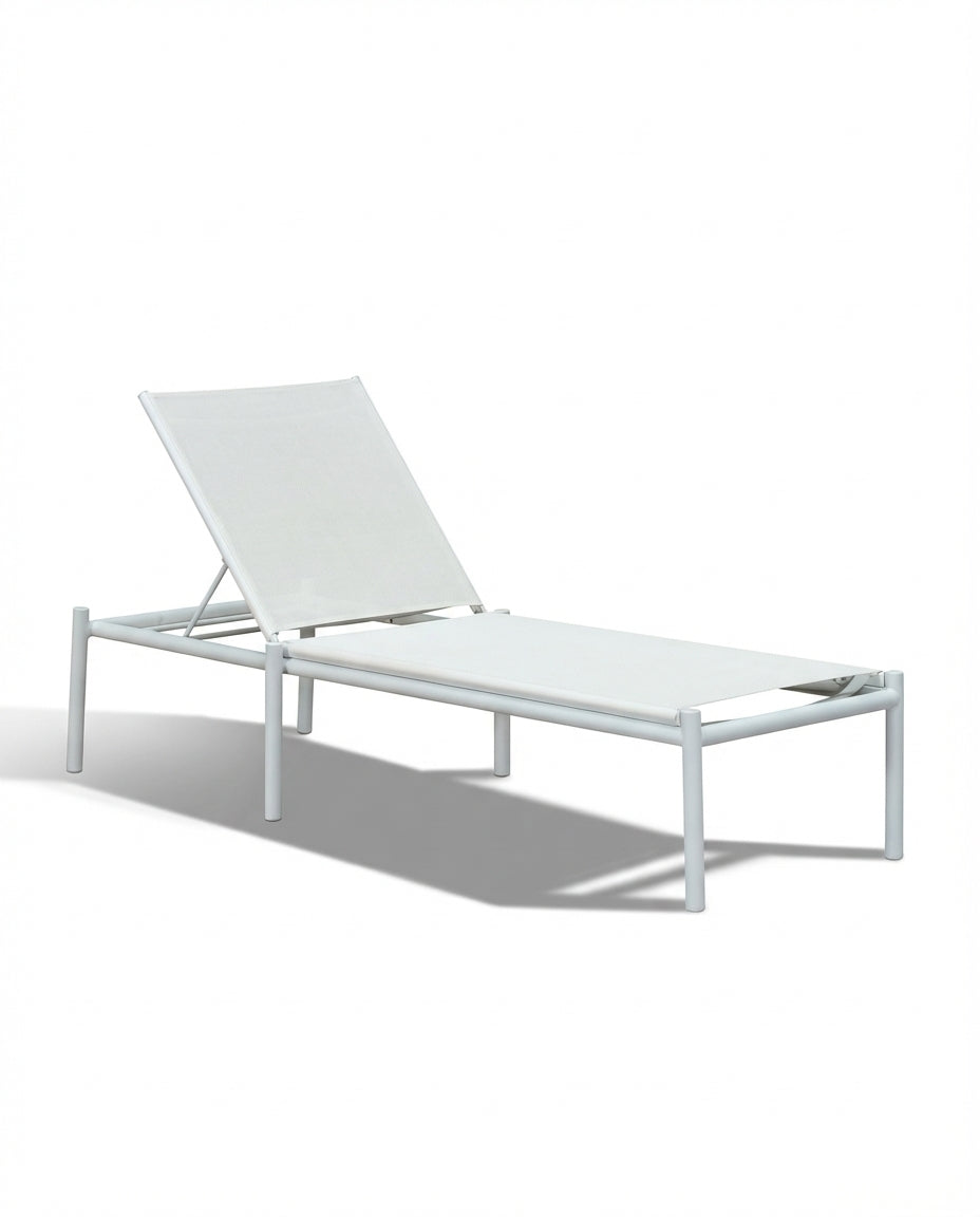 Breeze Light Grey Outdoor Sunbed