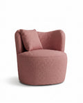Bronte Rosewood Pink Swivel Sofa Chair