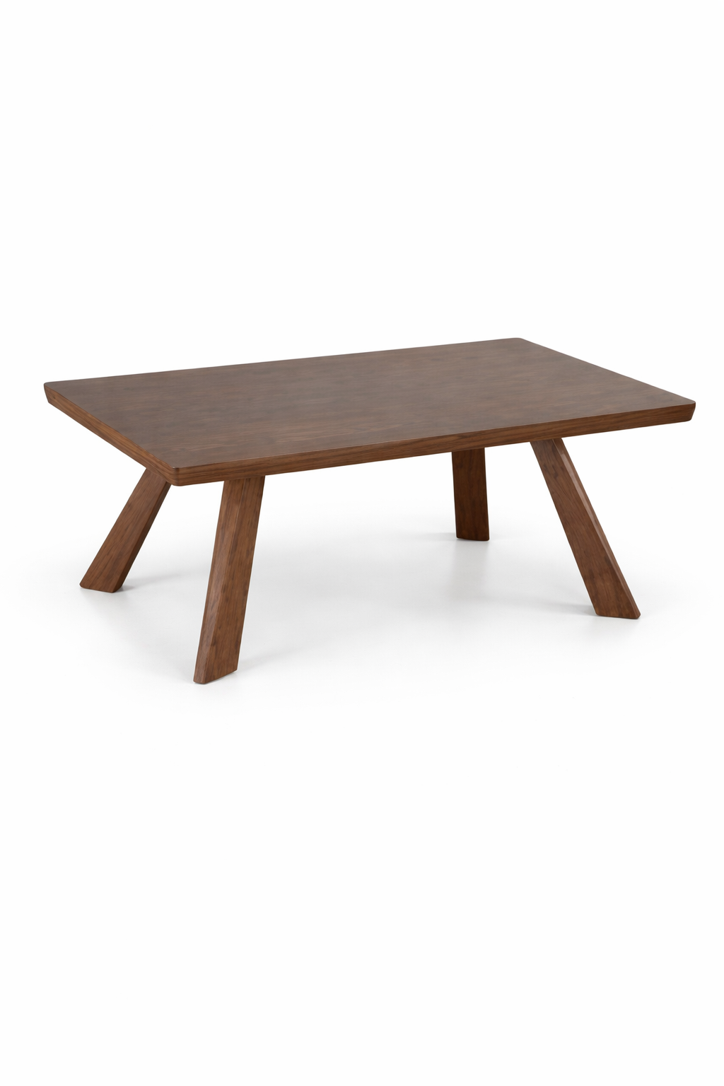 Cairo Brown Wooden Coffee Table with Walnut Finish