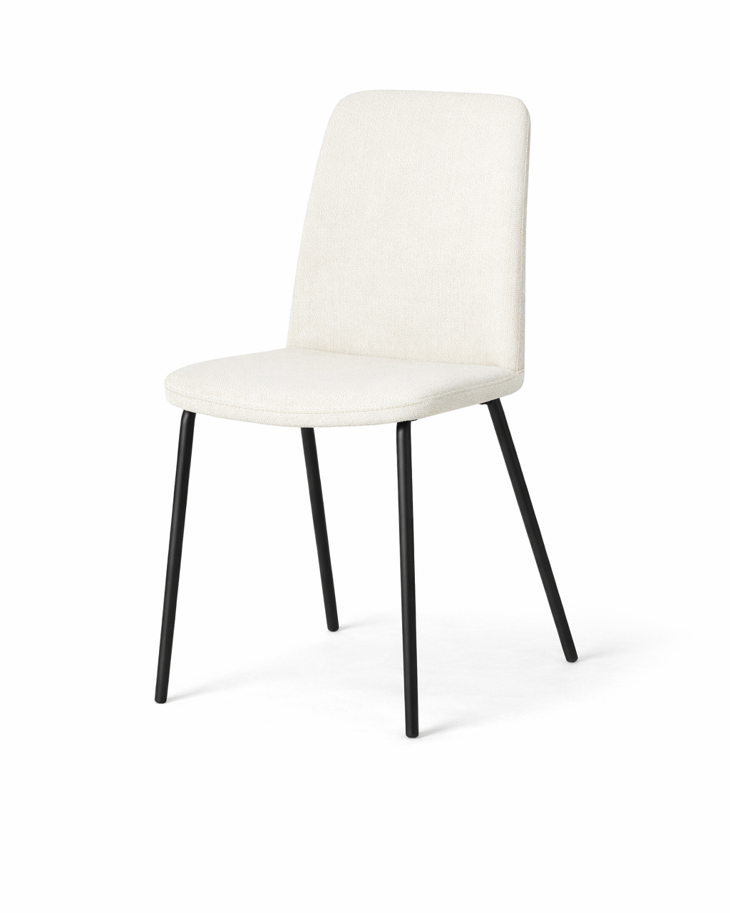 Calvex Black With Off White Seat Dining Chair