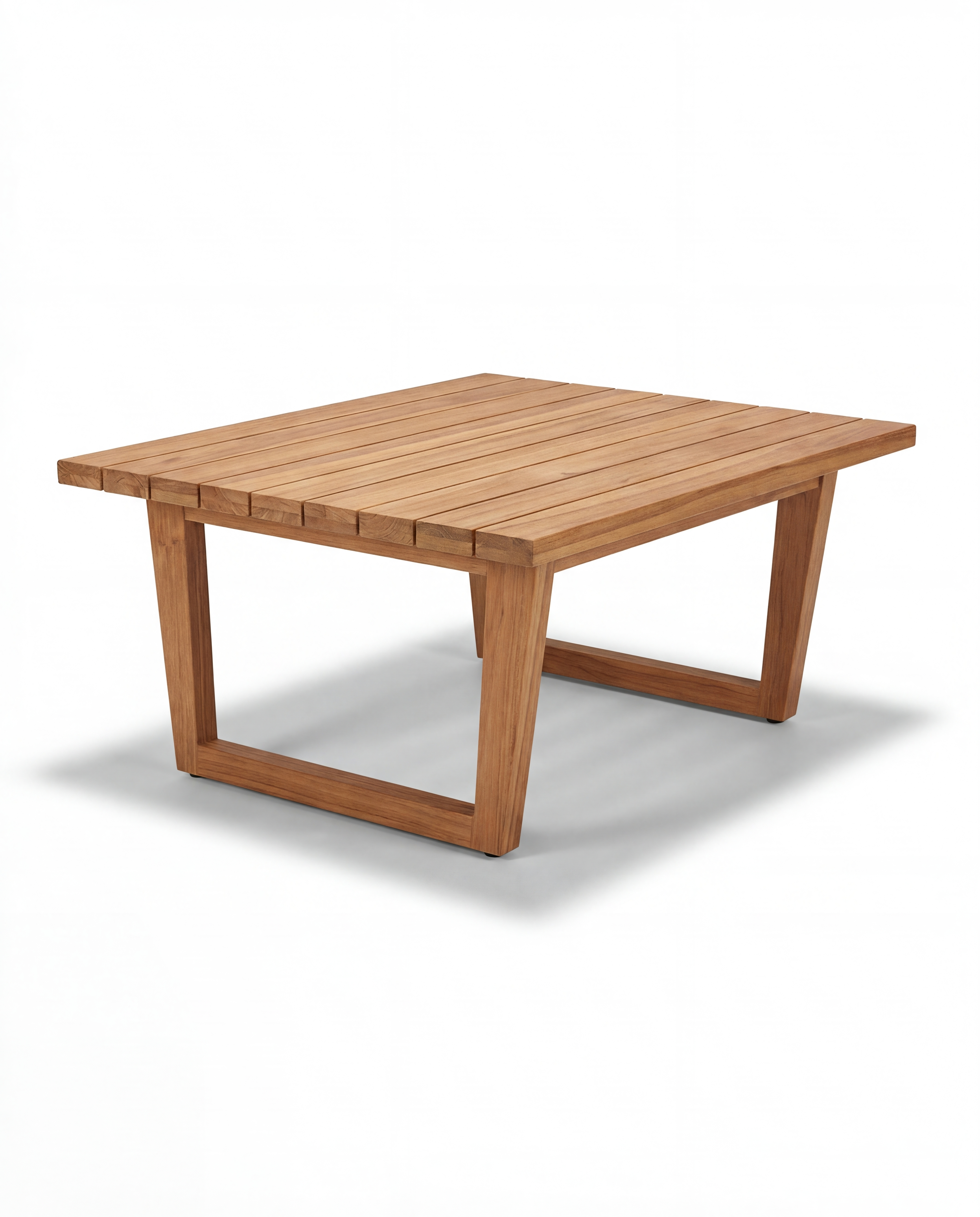 Florida Light Wood Outdoor Coffee Table