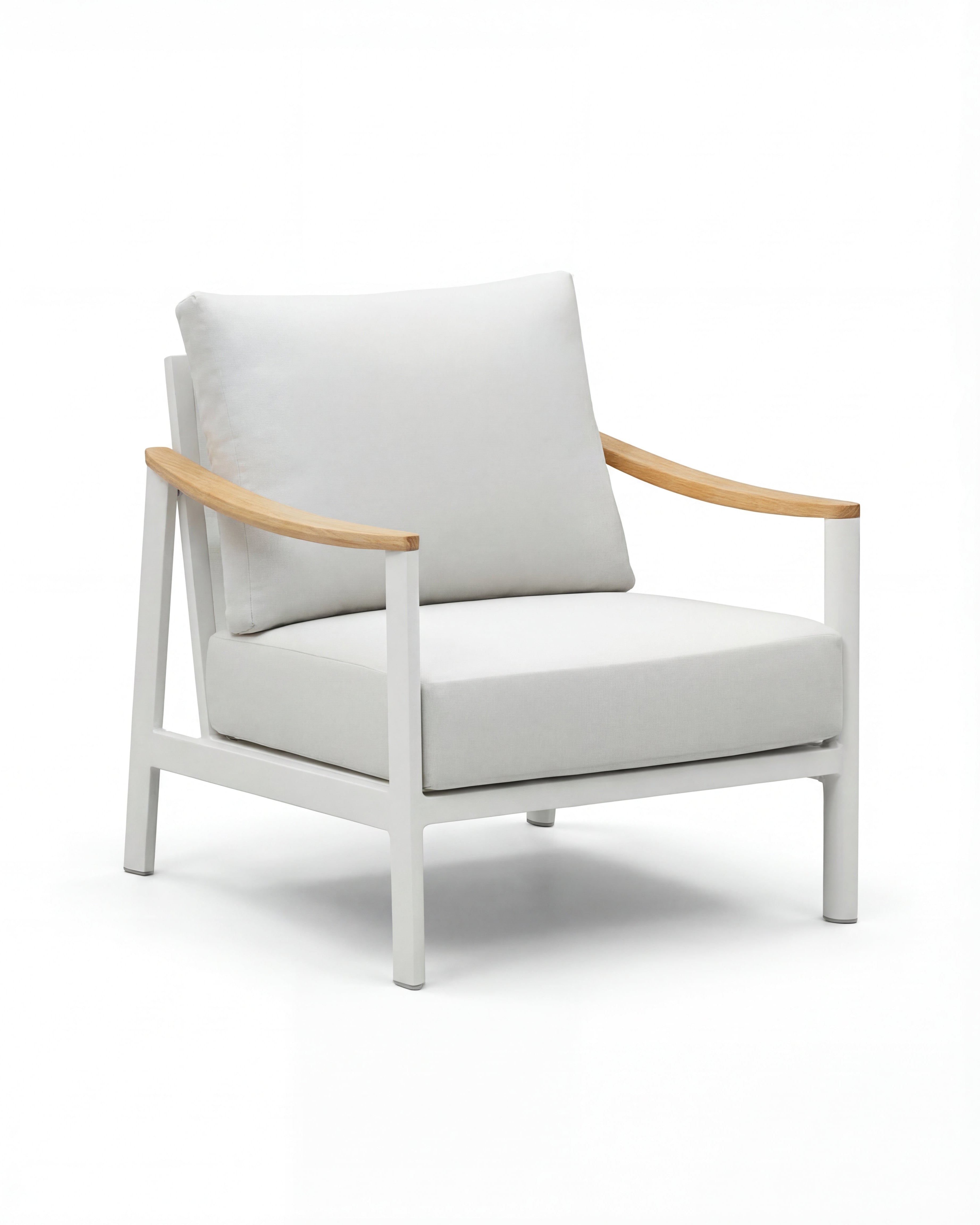 Geneva Light Grey Outdoor Lounge Sofa Chair