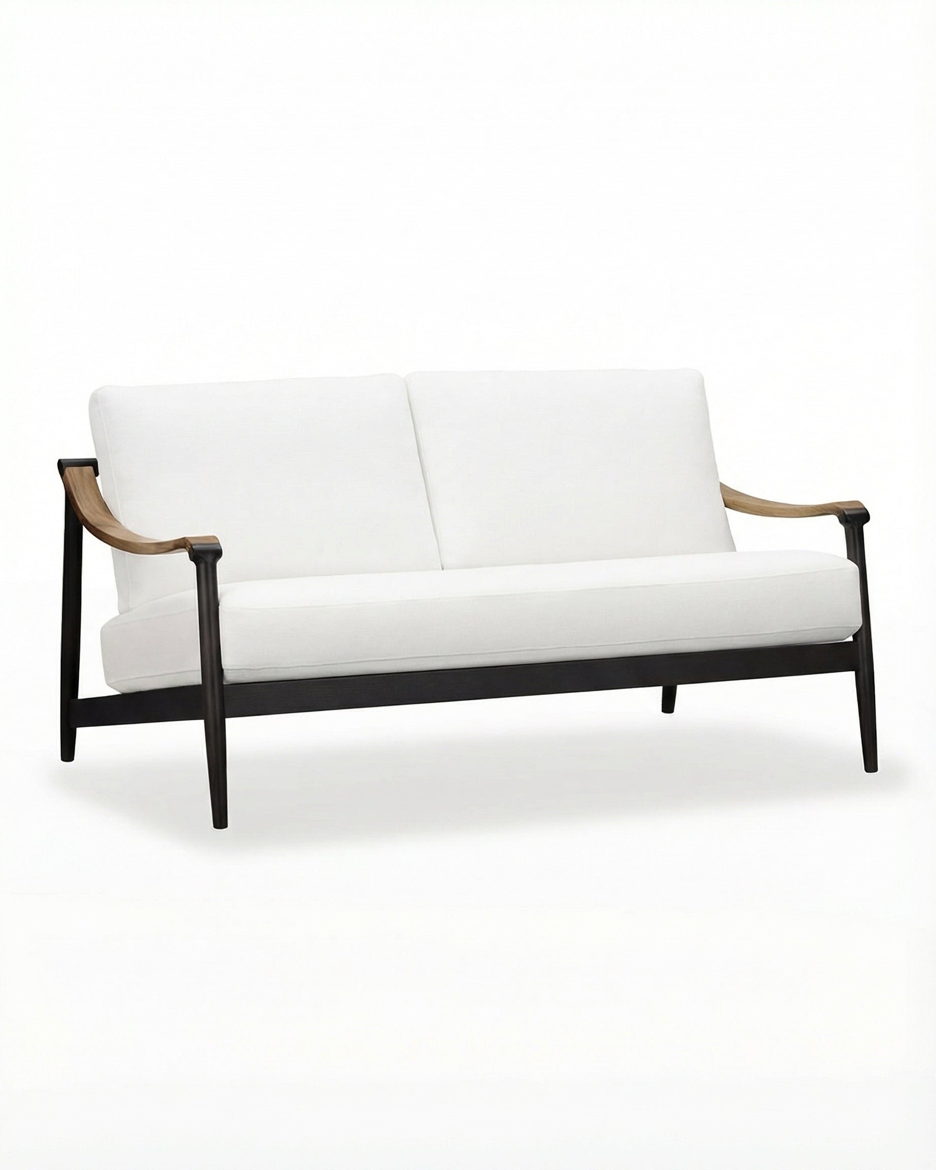 Hansen Black Outdoor Lounge 2-Seater Sofa