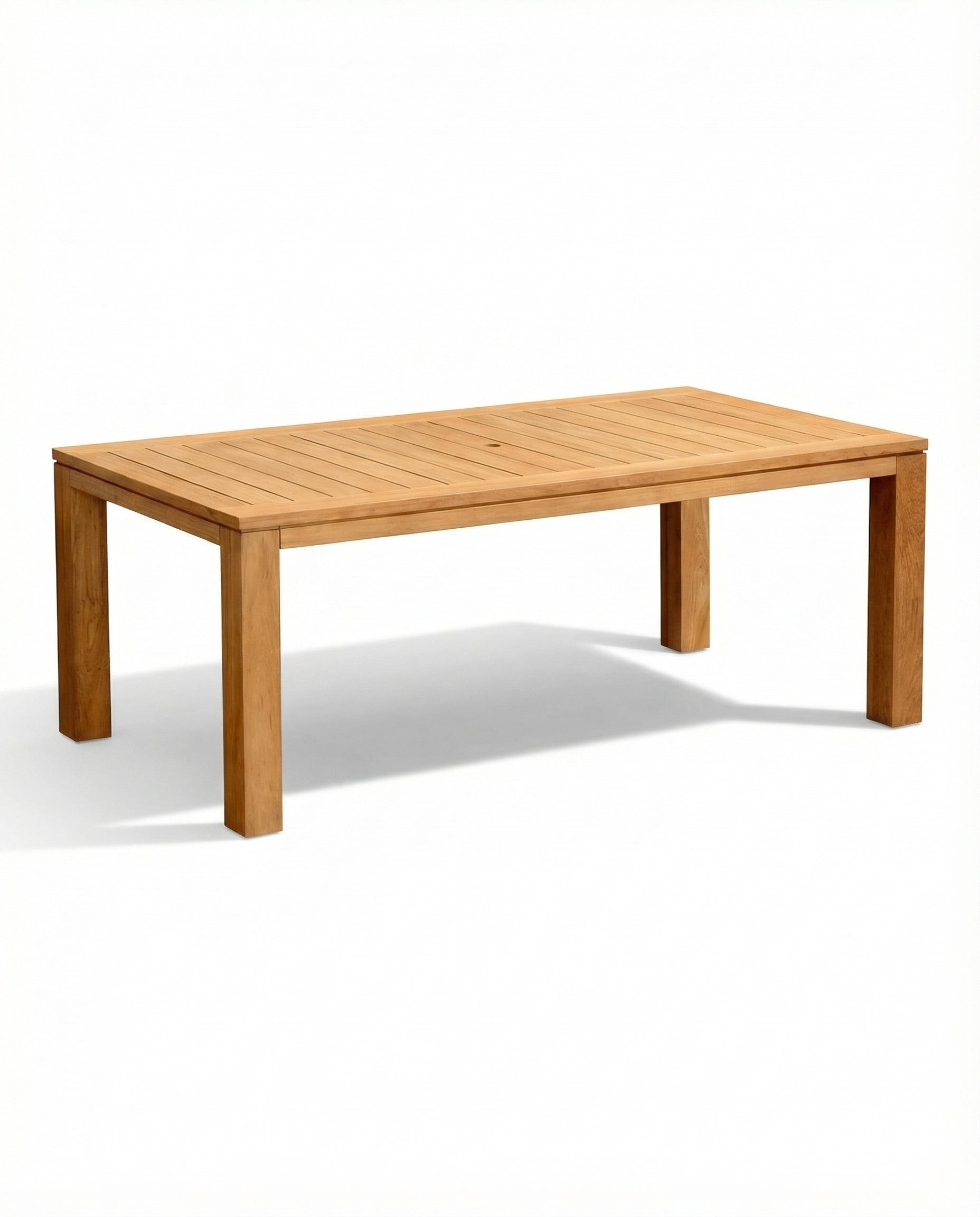 Ibiza Natural Wood Outdoor Dining Table