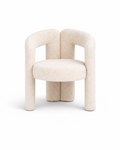 Ilana Beige Boucle Dining Chair