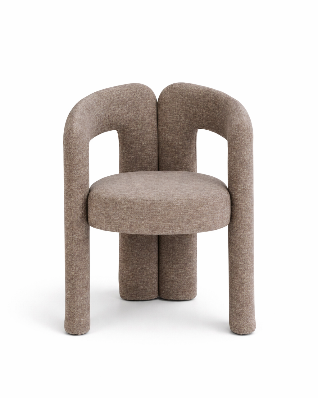 Ilana brown Boucle Chair