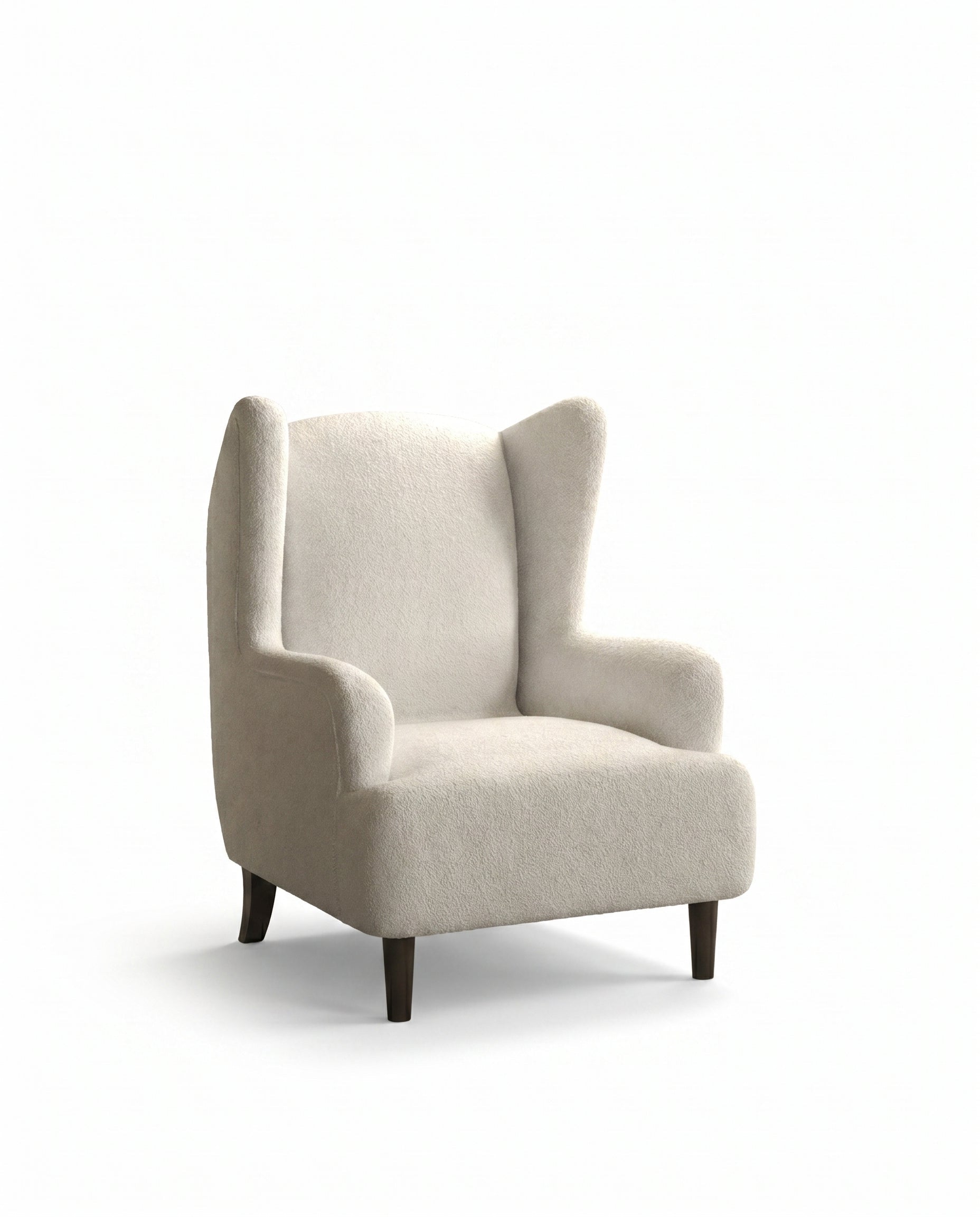 Inez Off-White Lounge Sofa Chair