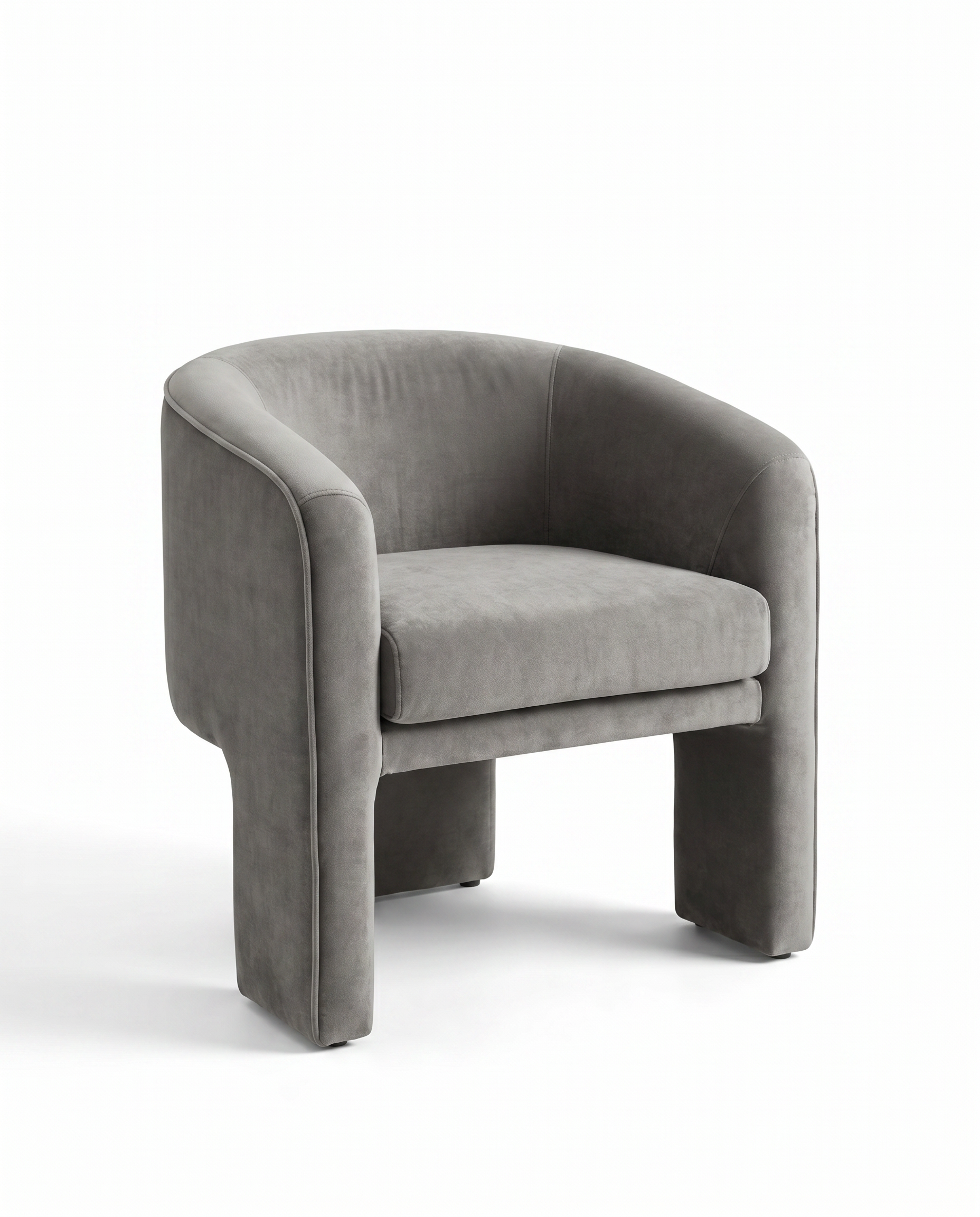 Kendra Ash Taupe Lounge Chair