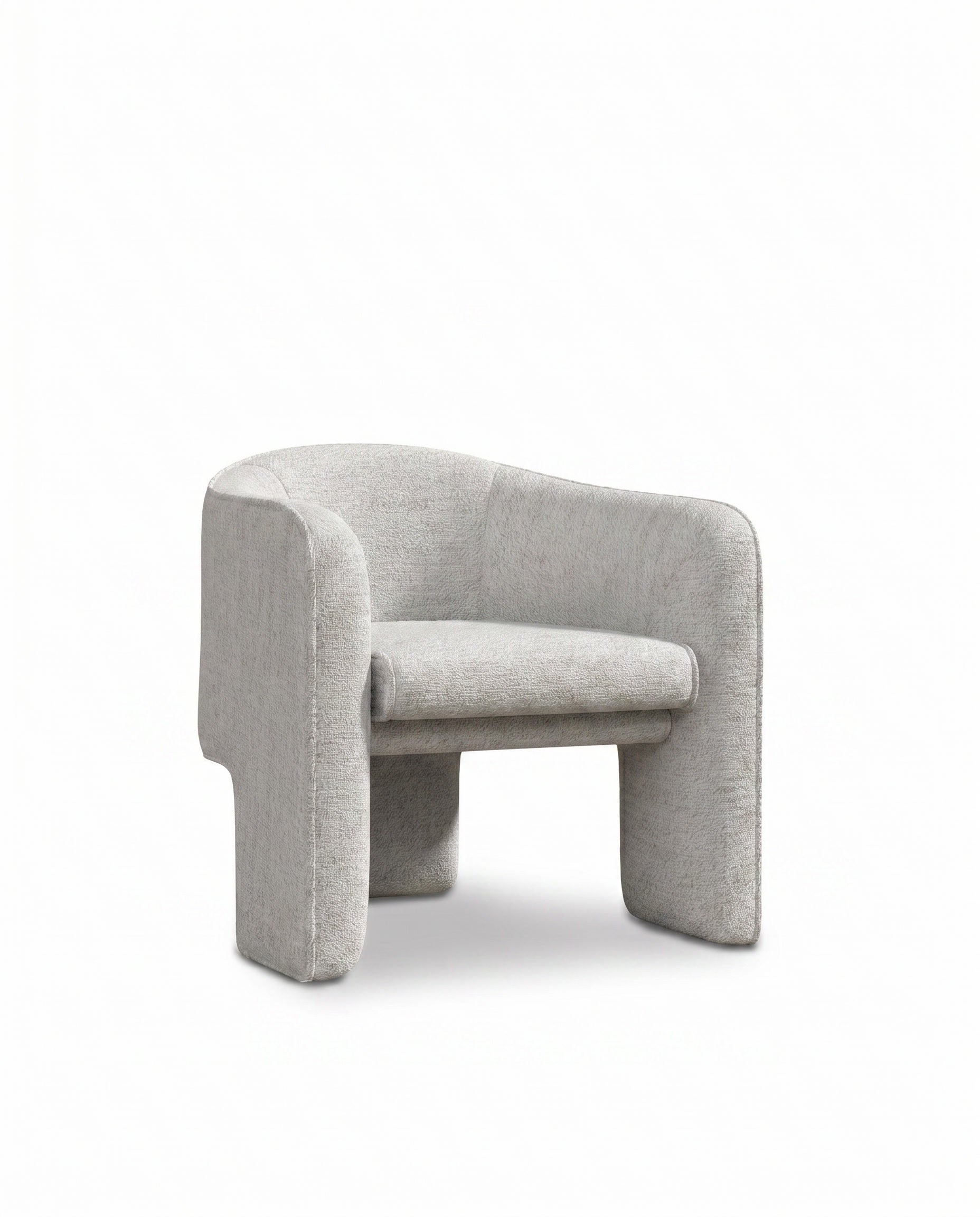 Kendra Light Grey Lounge Chair