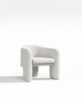 Kendra White Lounge Chair