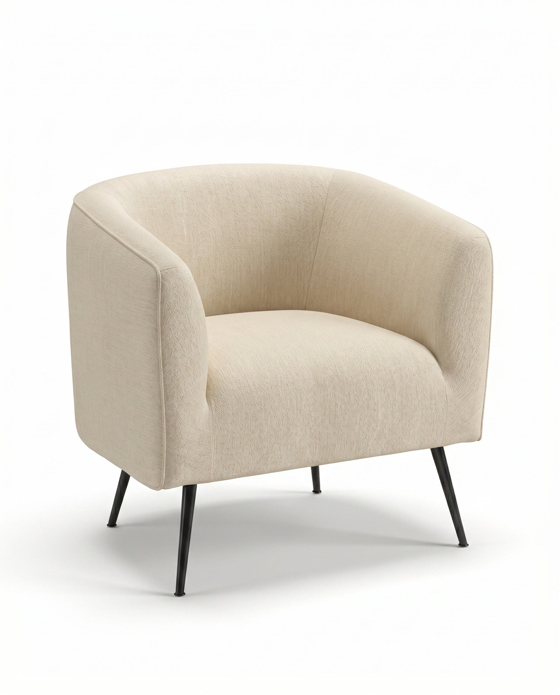 Linnea Off-White Lounge Sofa Chair