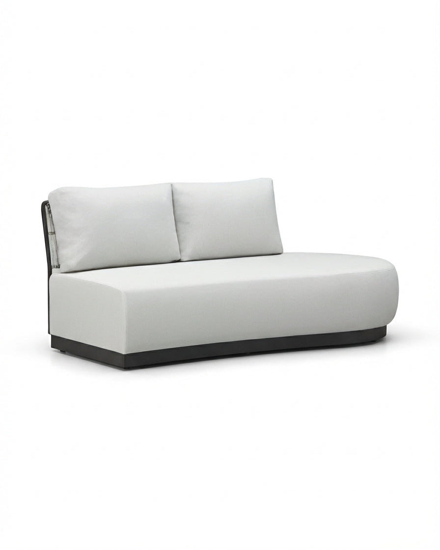 Marseille Off-White Outdoor 3 Seater
