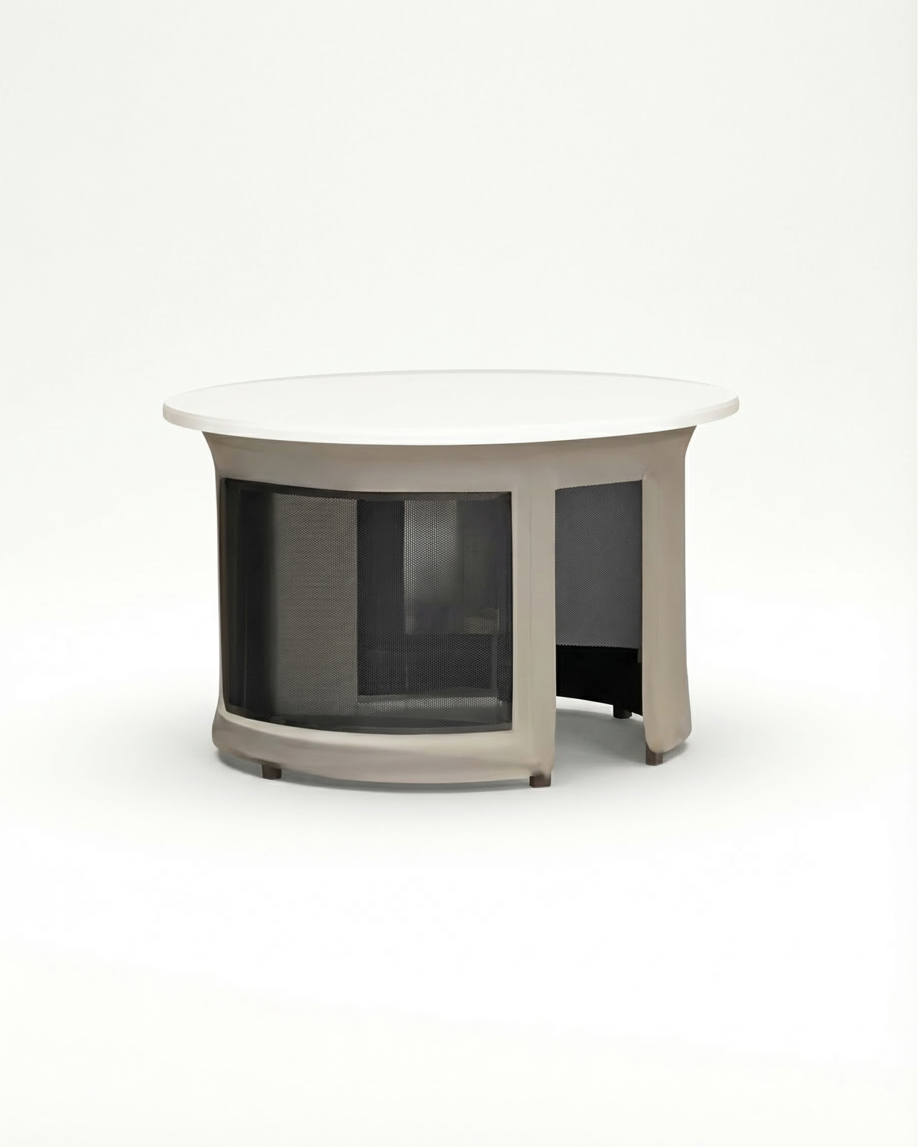 Memphis Off-White Outdoor Coffee Table