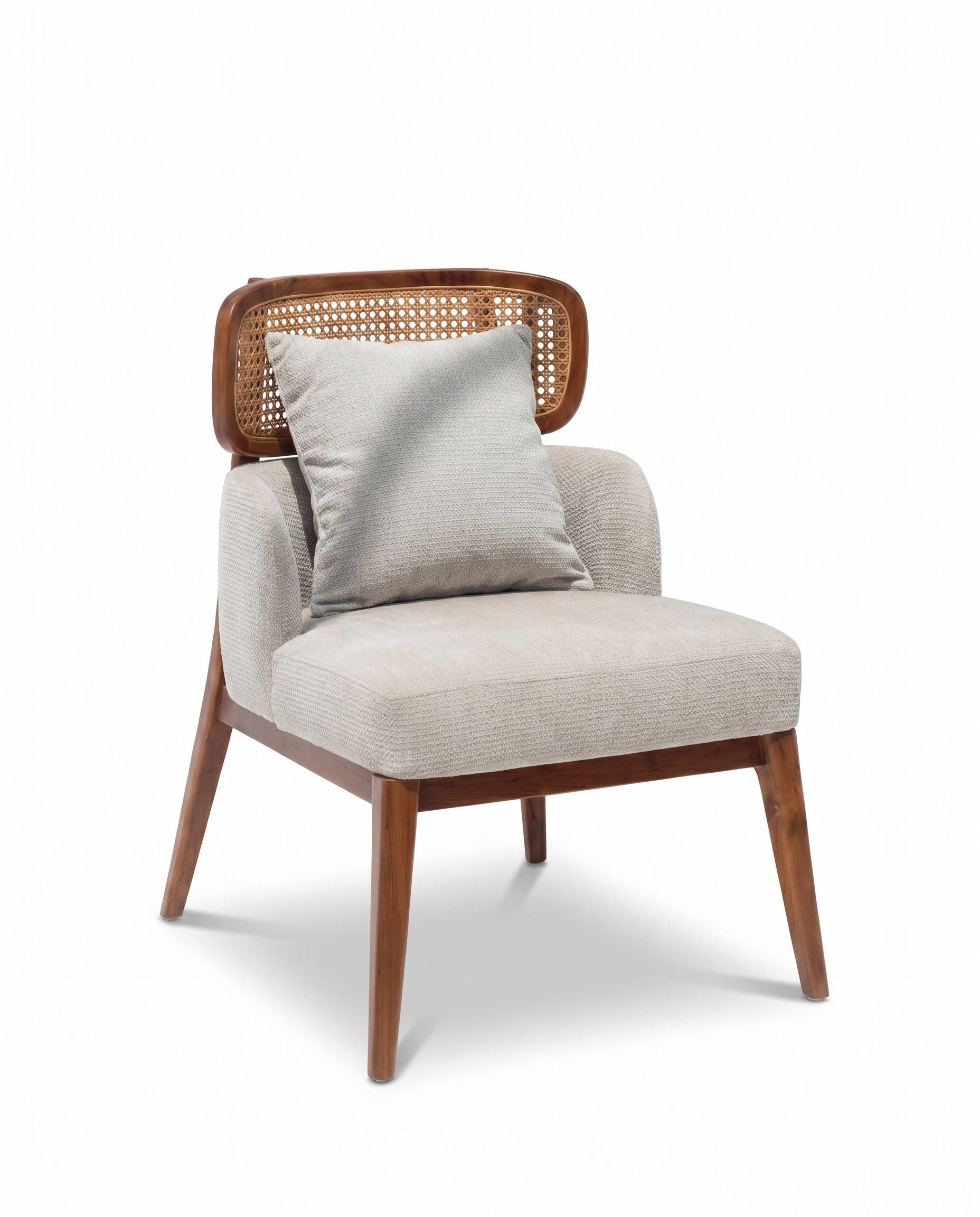 Milica Off-White Lounge Chair