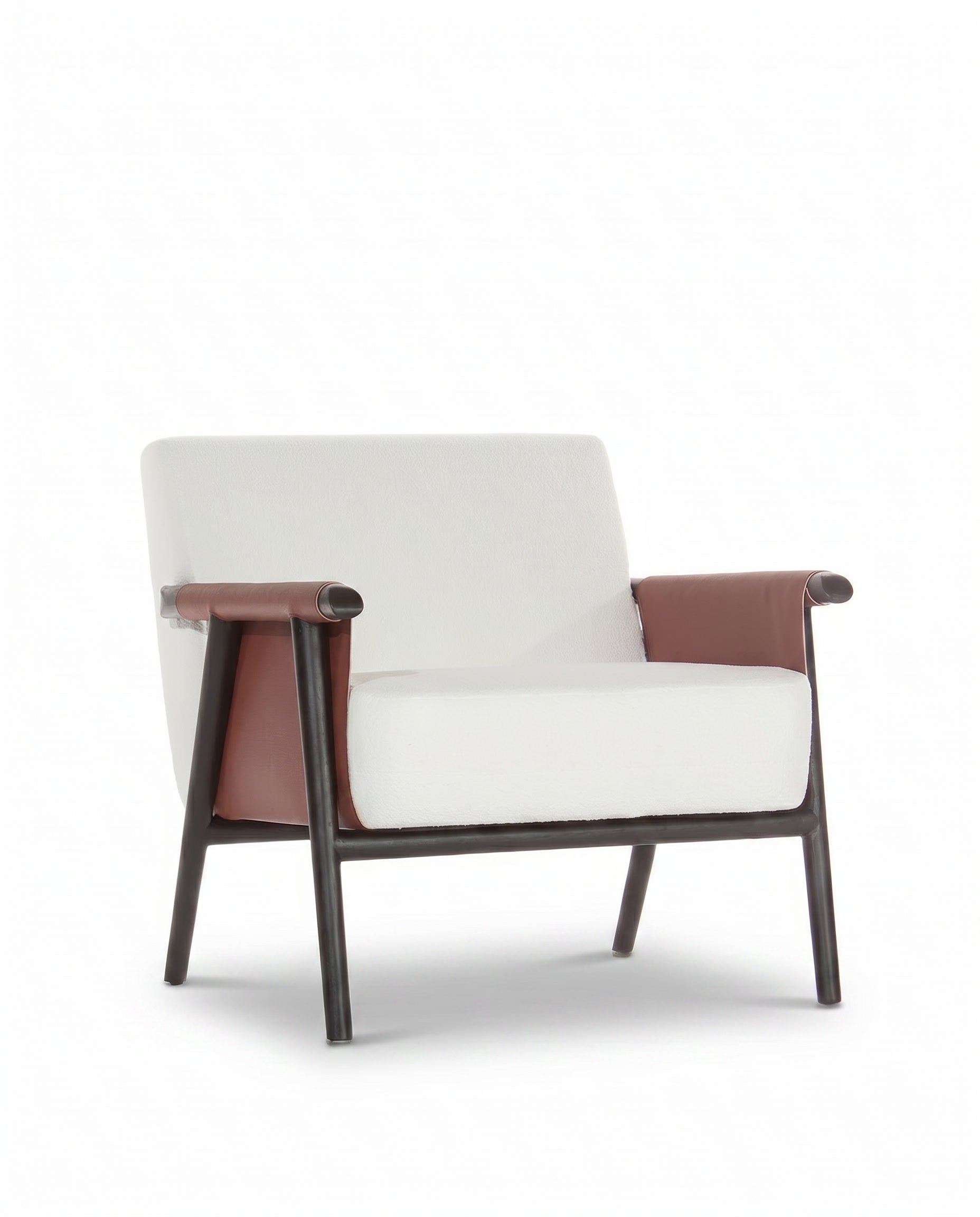 Mireen White Lounge Chair