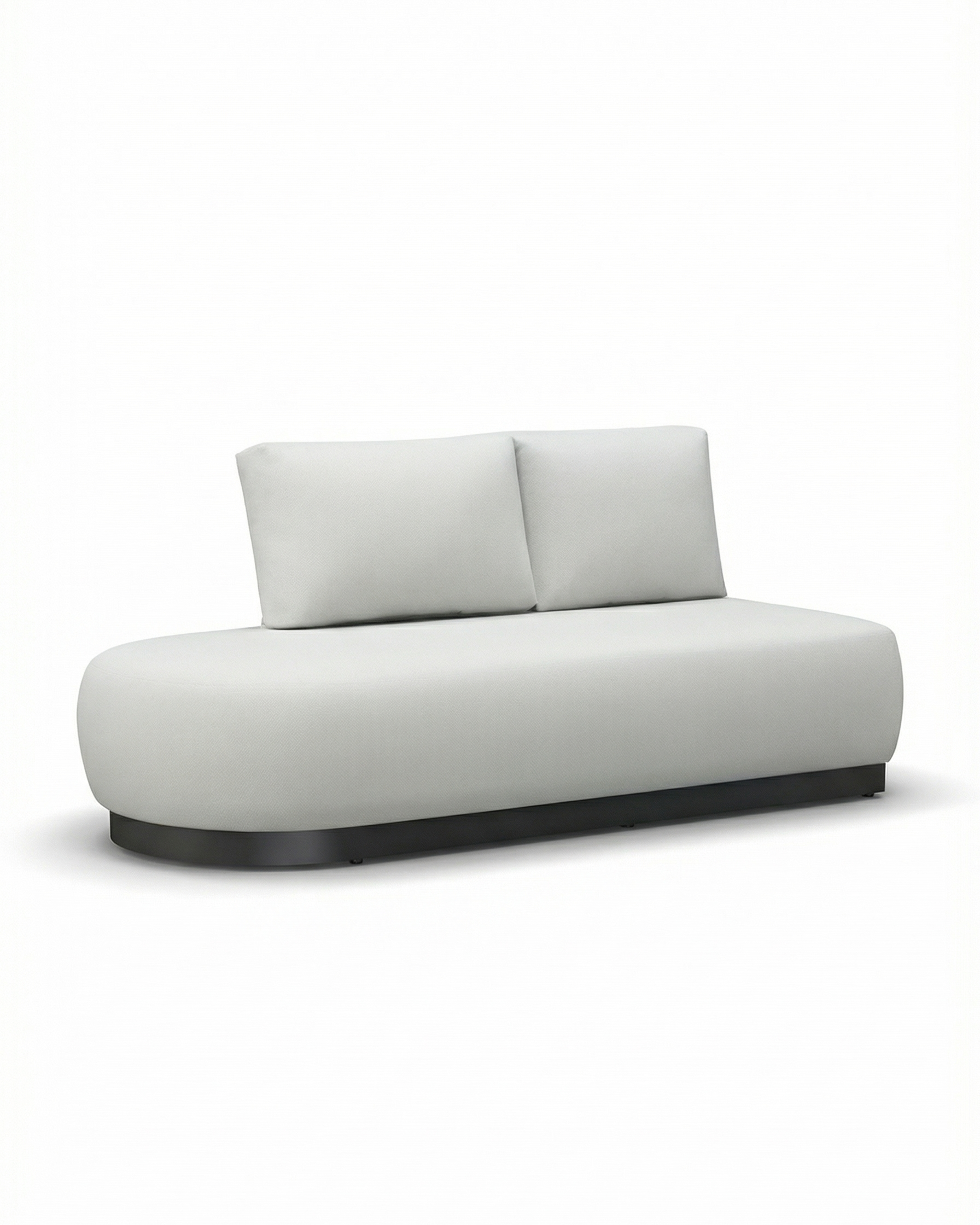Monte Carlo Off-White Outdoor 3 Seater