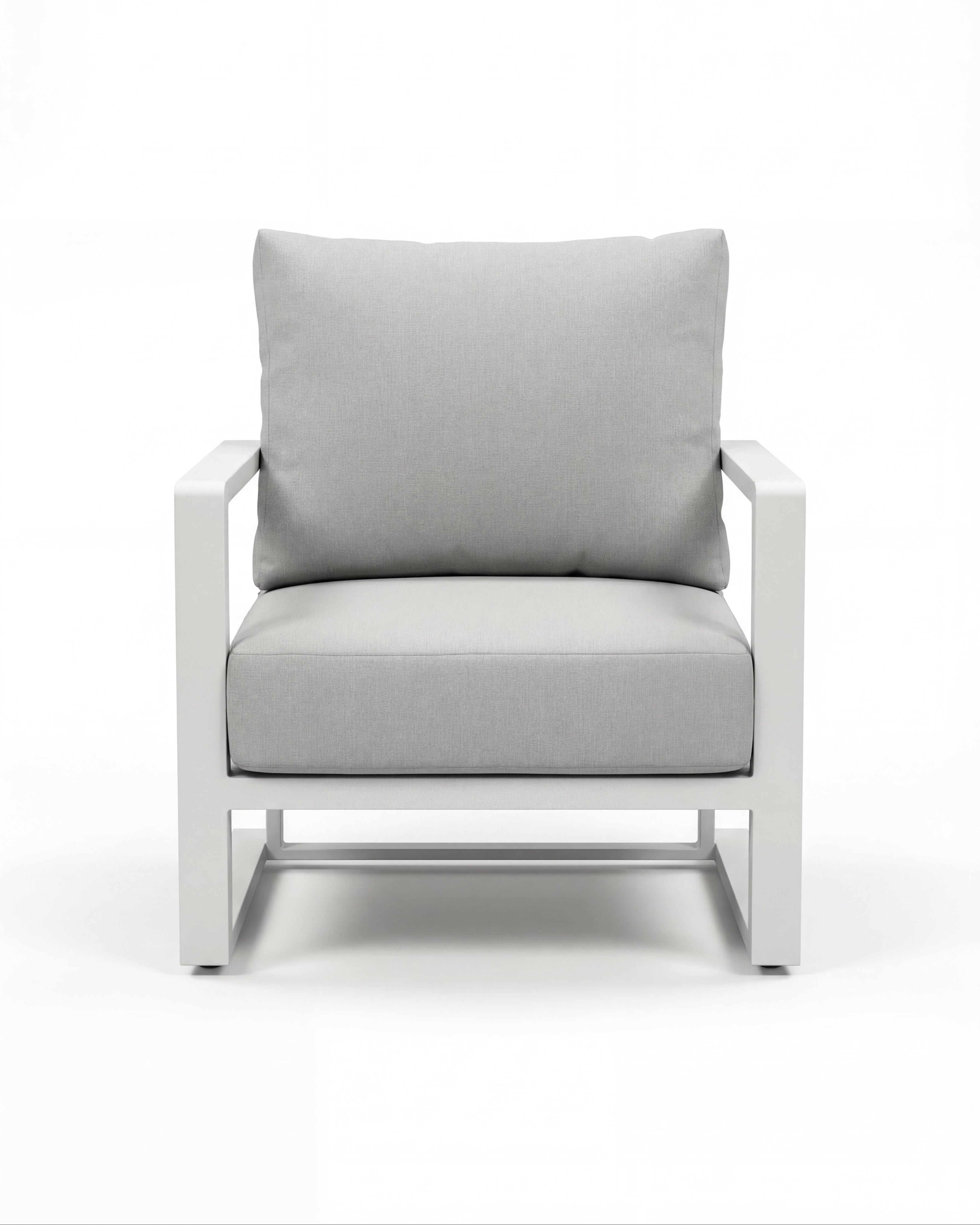 Naples Off-White Lounge Chair