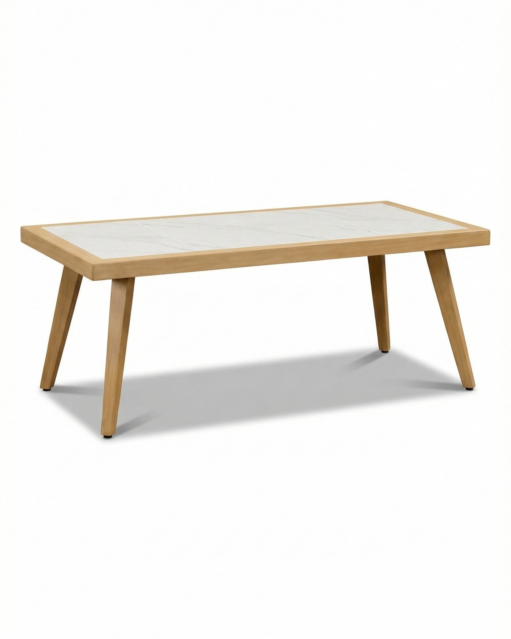 New York Natural Wood Outdoor Coffee Table