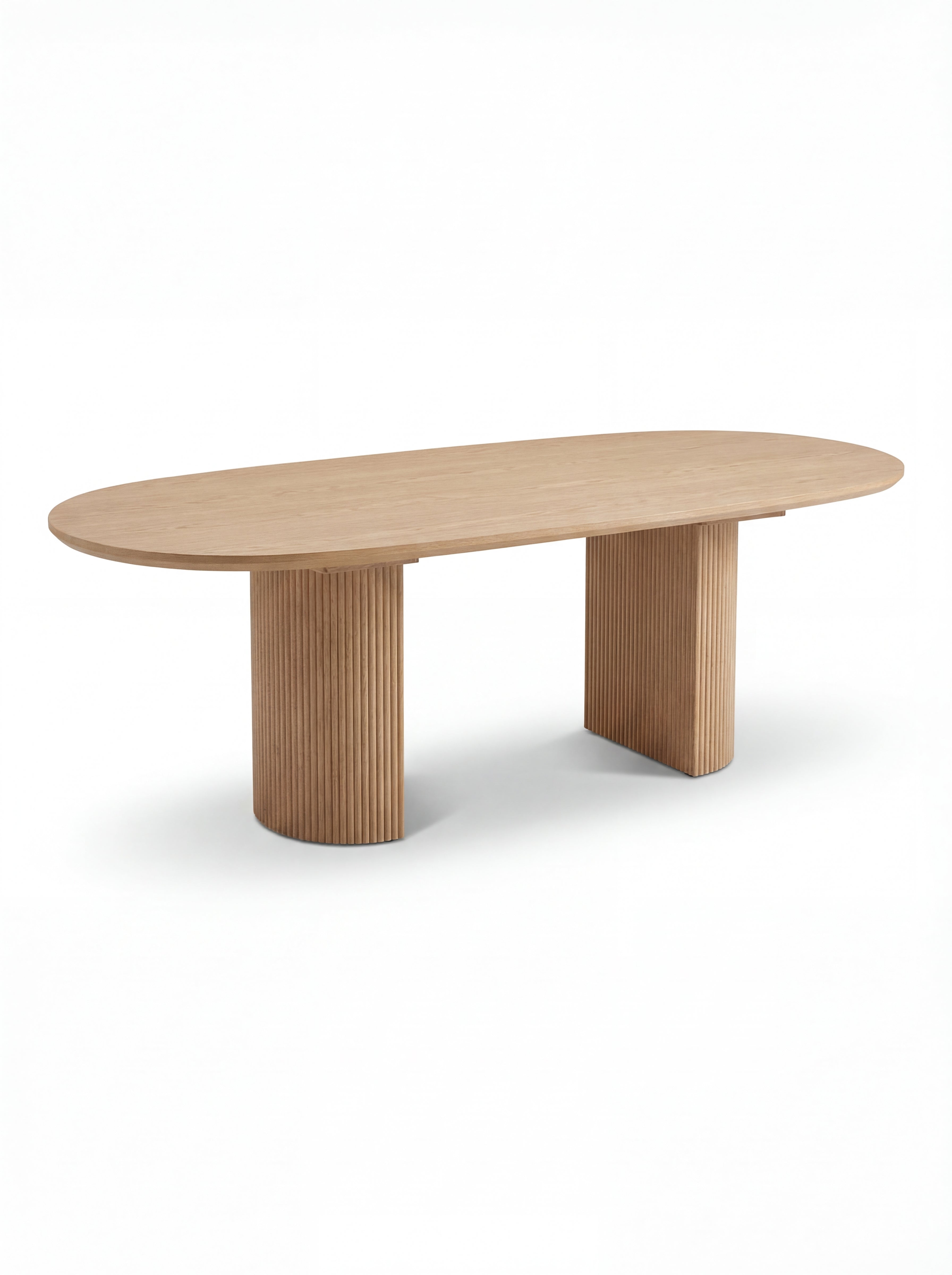 Noren Light Brown Natural Oak Dining Table