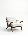 Ohrid Dark Wood Accent Chair
