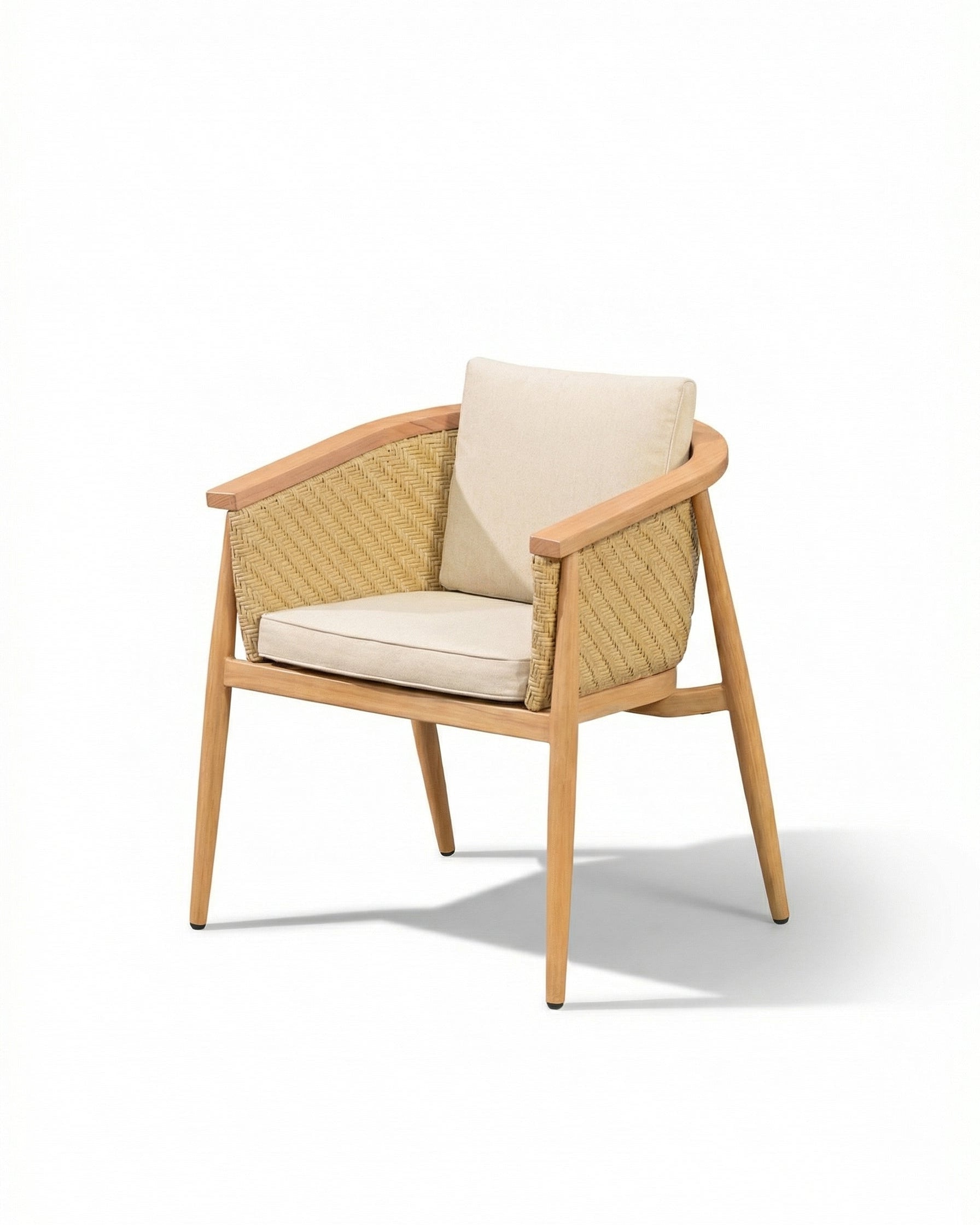 Paradise Natural Wood Outdoor Dining Chair