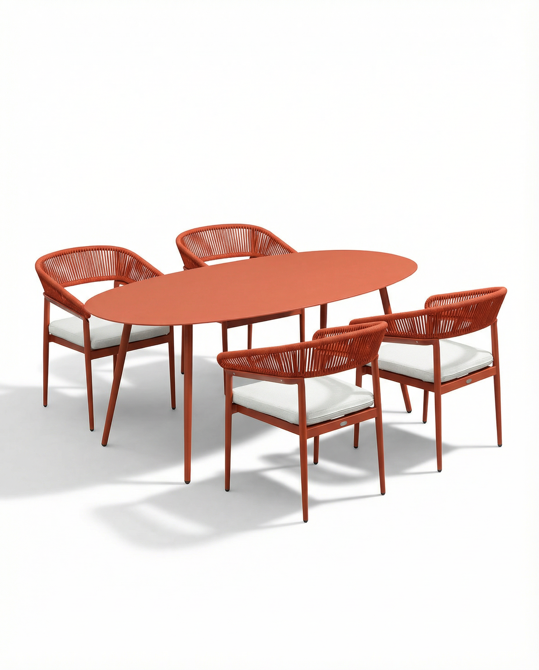 Parma Bronze Outdoor Dining Chair Set With Dining Tables