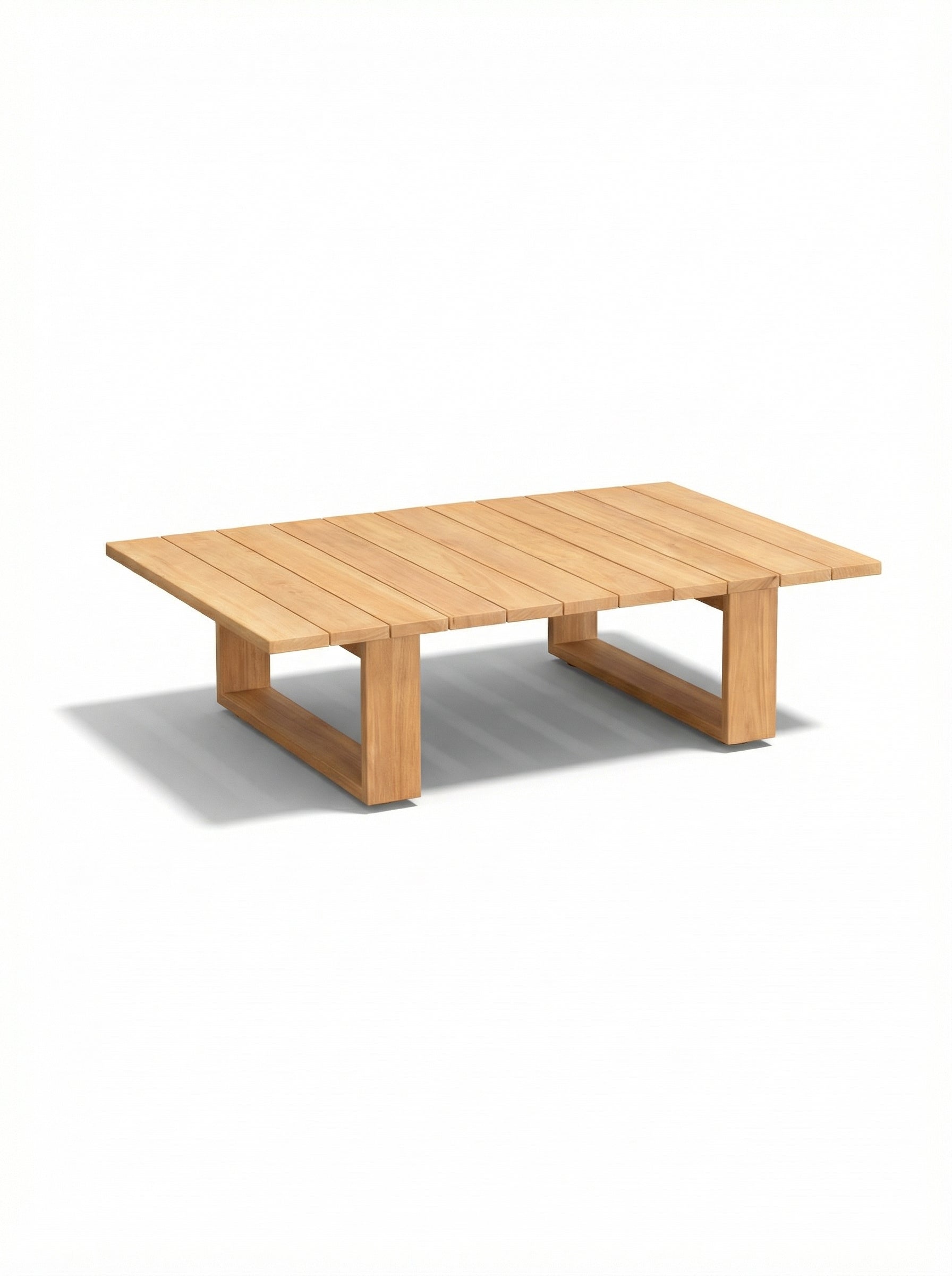 Philadelphia Natural Wood Outdoor Coffee Table