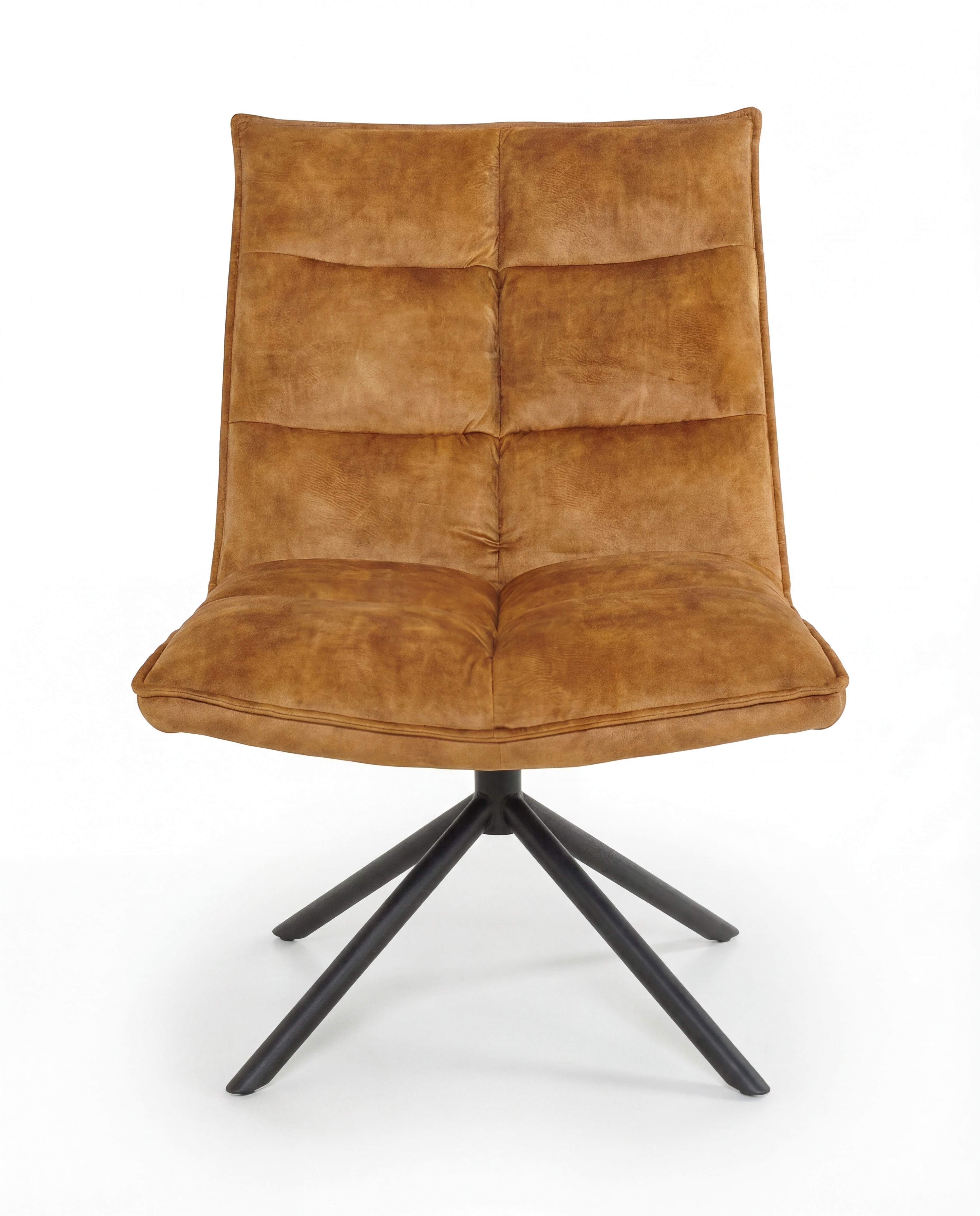 Selvaro Brown Swivel Dining Chair