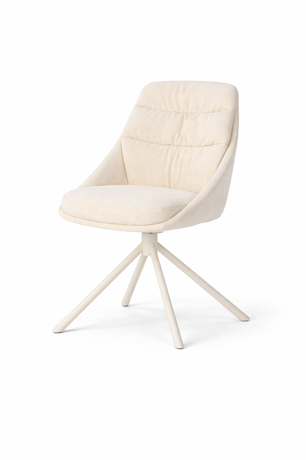 Cirel Beige Swivel Chair