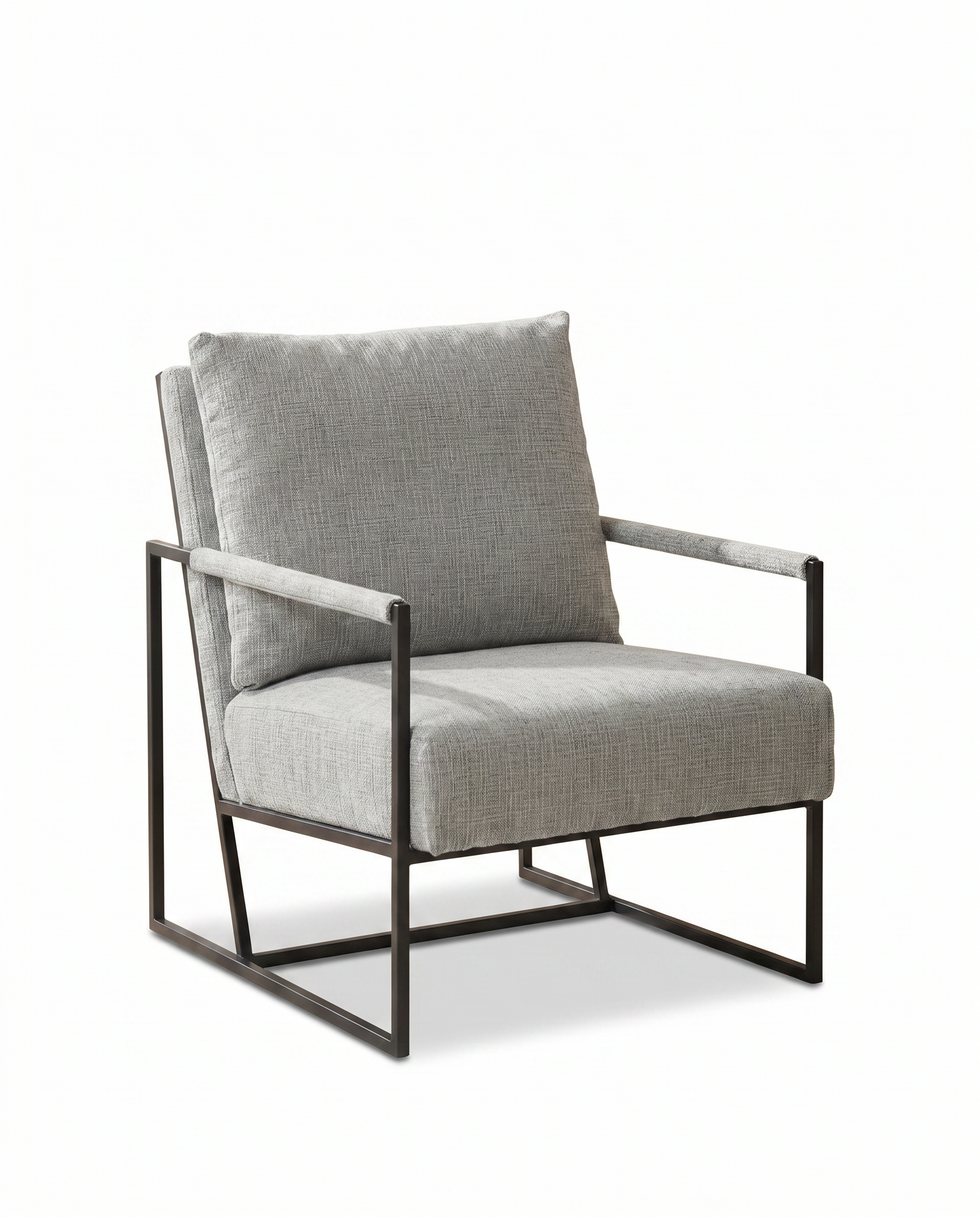 Élan Grey Accent Chair