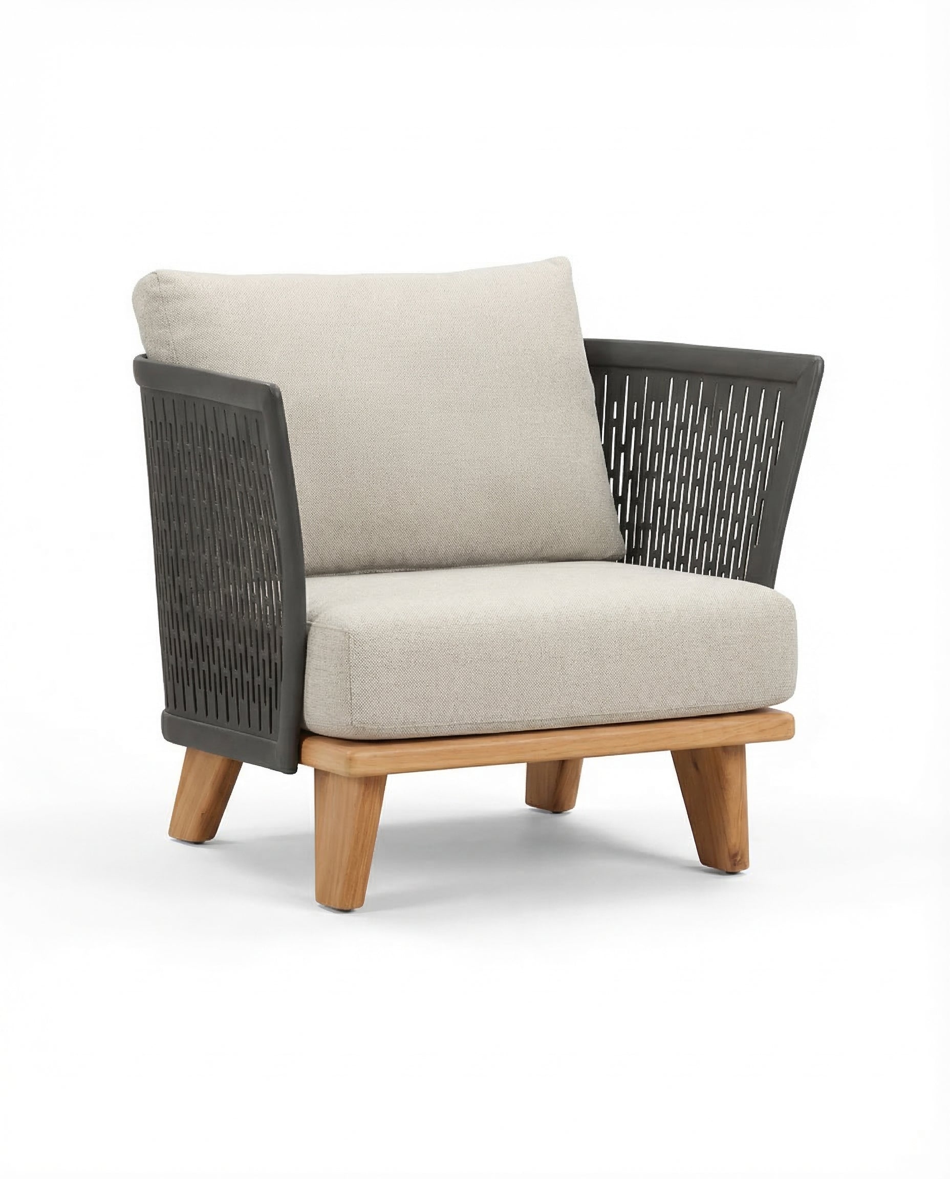 Cobana Black & Beige Outdoor Lounge Sofa Cahir