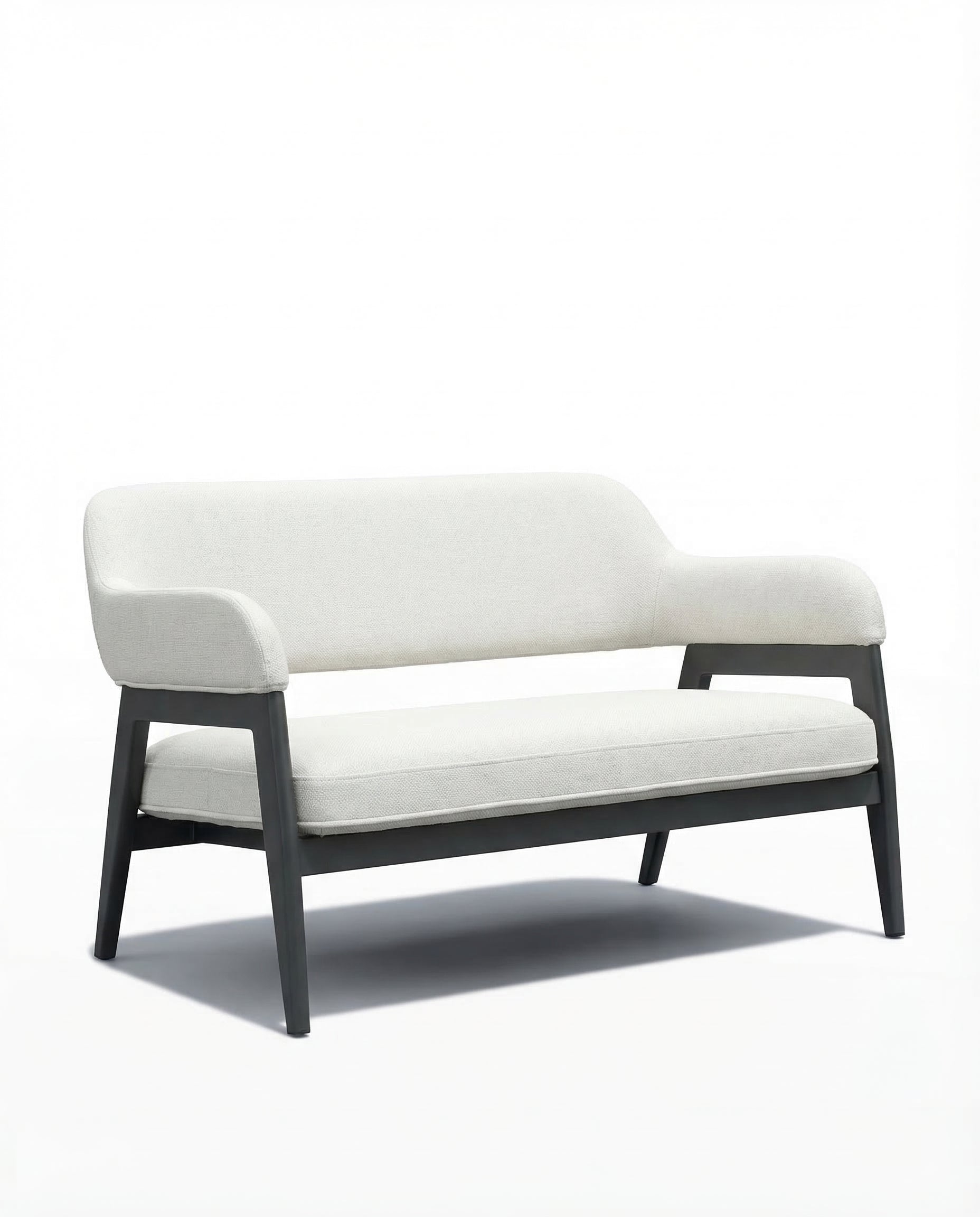 Nice Off-White Outdoor 2-Seater Lounge Sofa