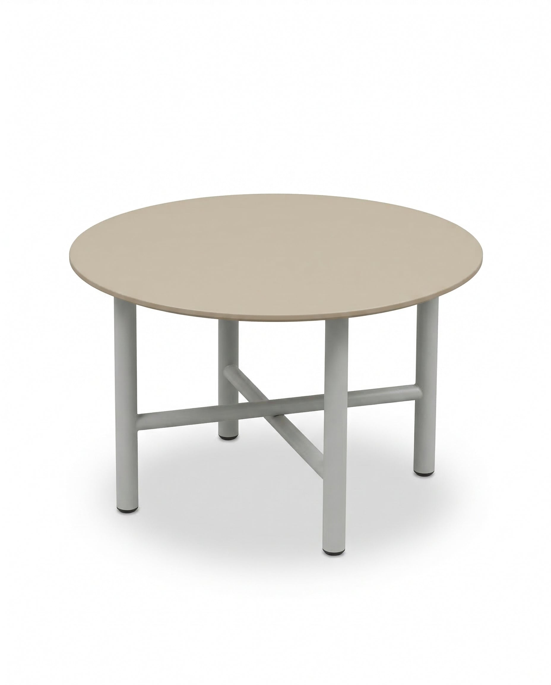 Oslo Light Grey Outdoor Coffee Table With Top Beige