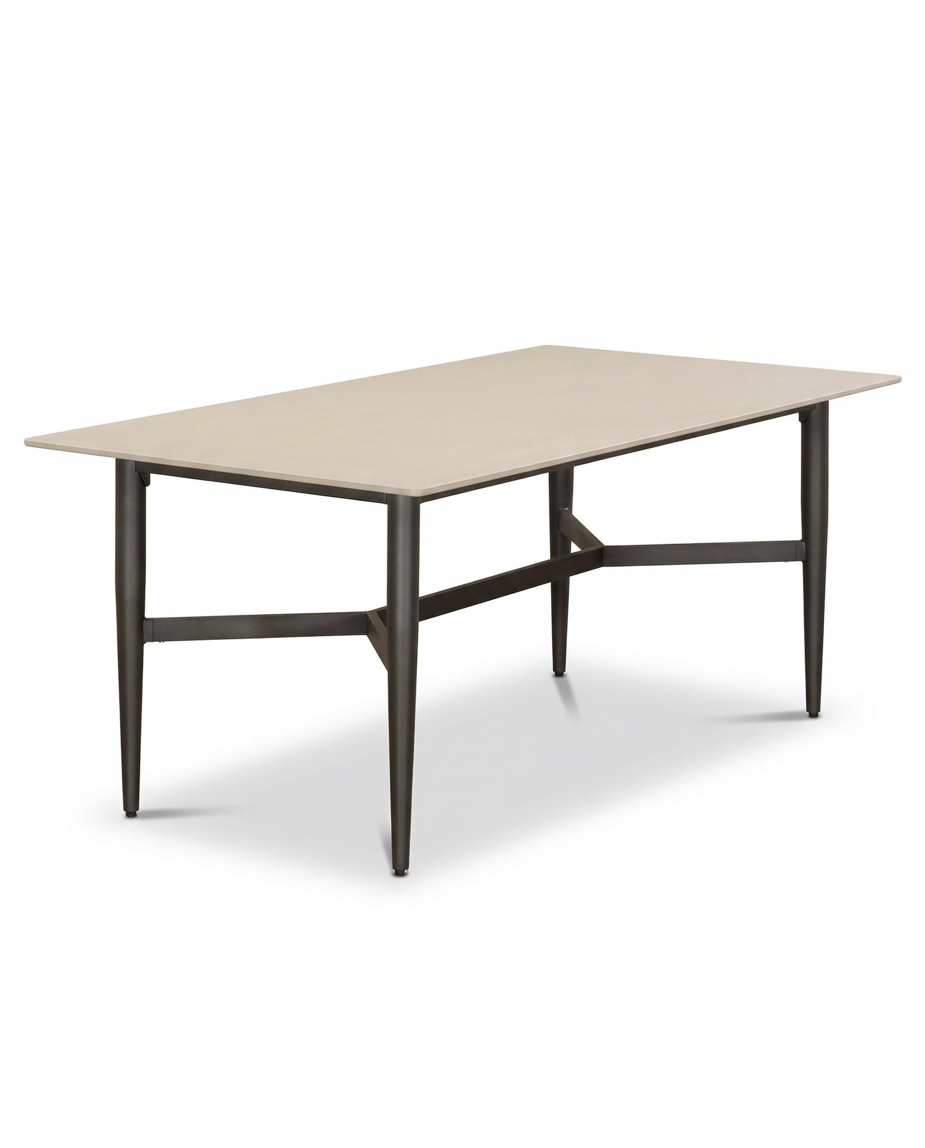 Hensen Beige Outdoor Dining Table