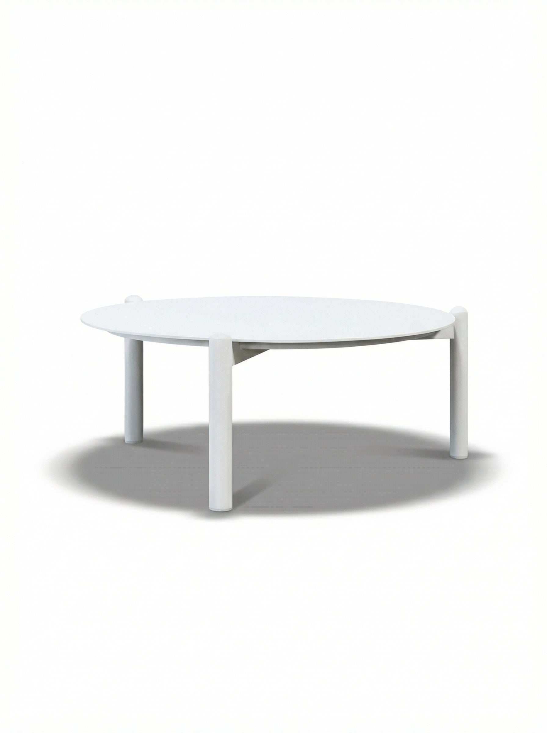 Cologne White Small Outdoor Coffee Table