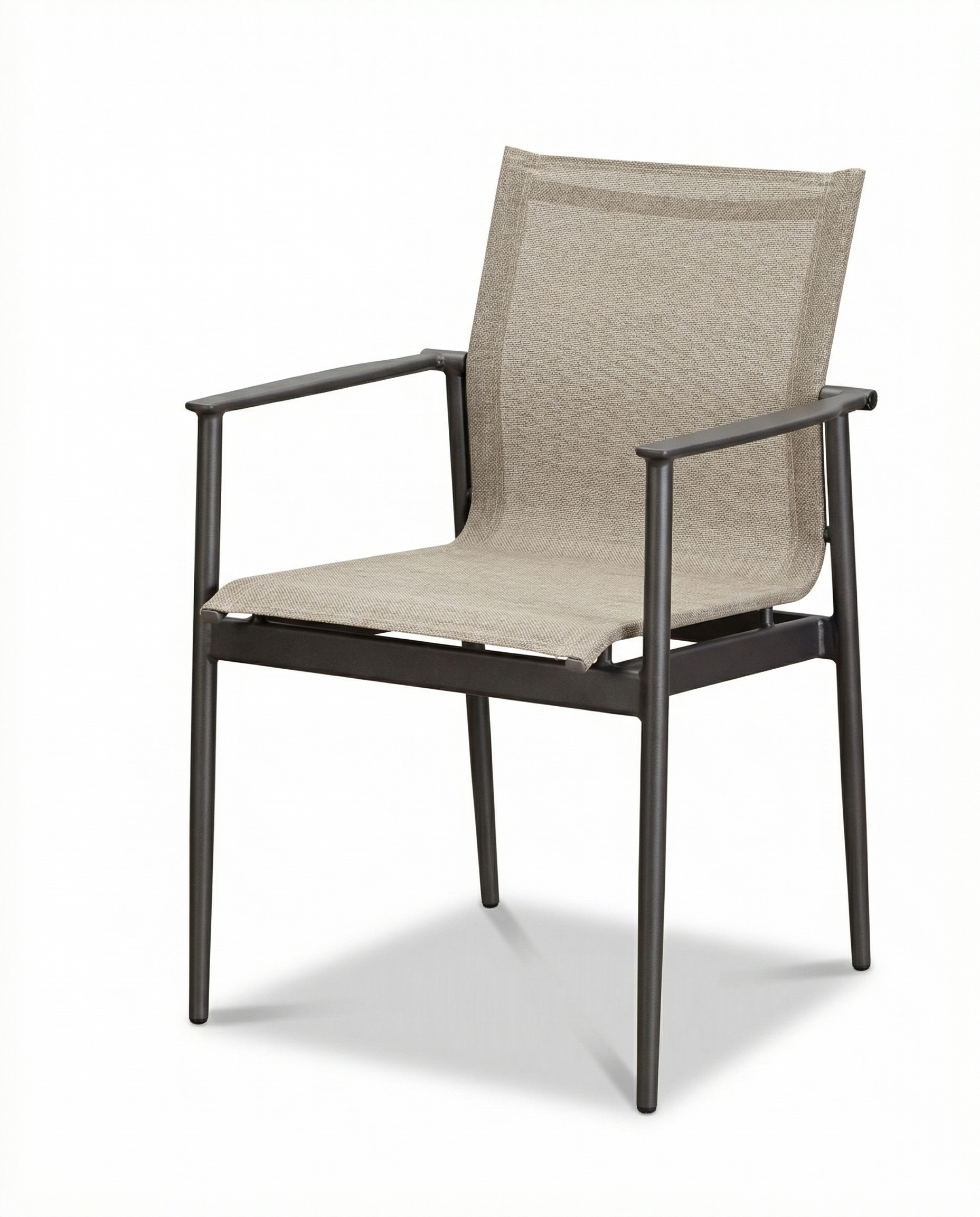 Dubai Dark Grey Outdoor Dining Chair