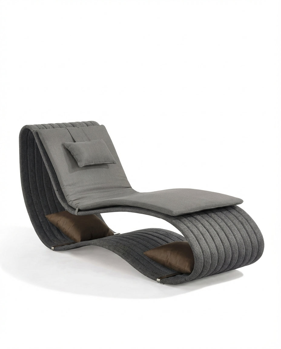 Niagara Light Grey Outdoor Sunbed