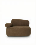 Branka Brown Boucle Left & Right Facing Sofa Chair