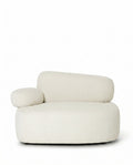 Branka Off-White Boucle Left & Right Facing Sofa Chair