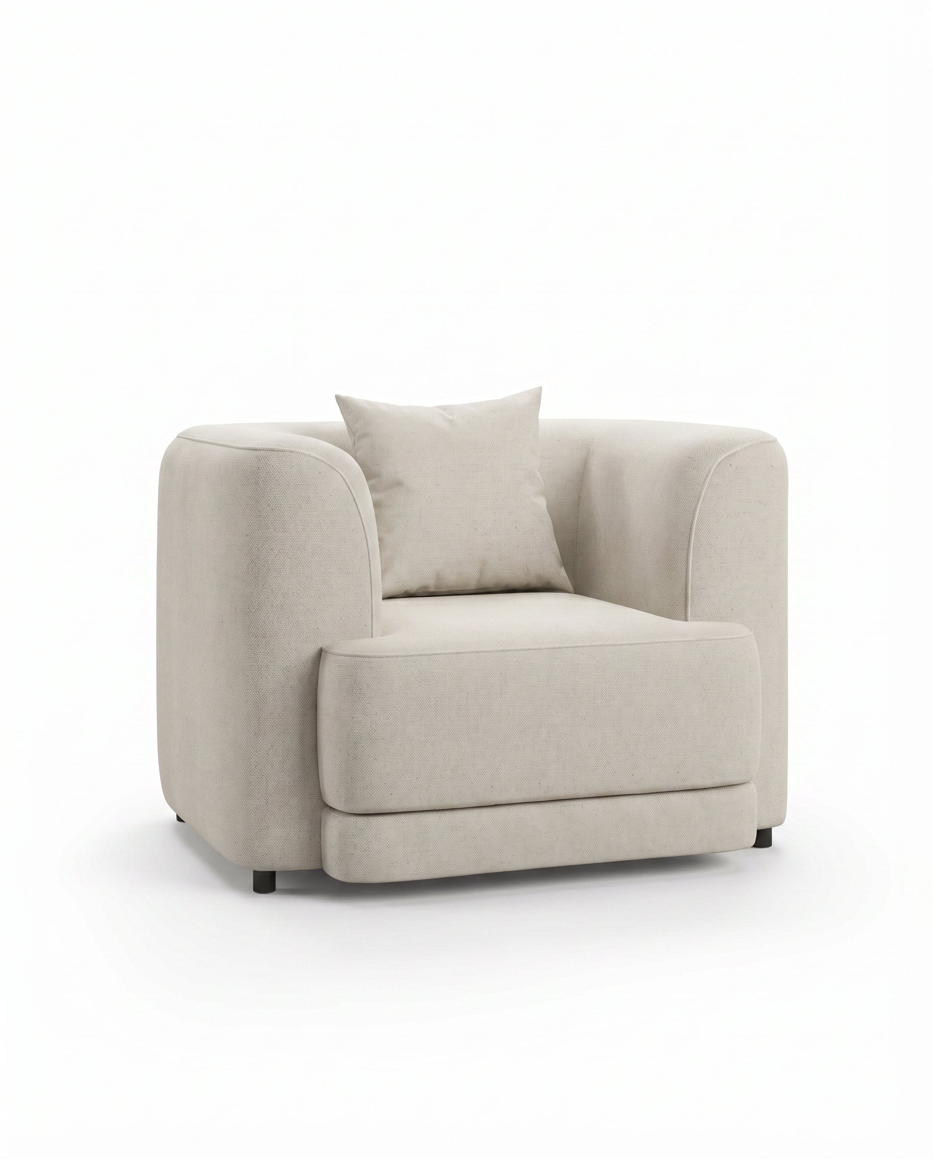 Inaya Stone Ivory Sofa Chair